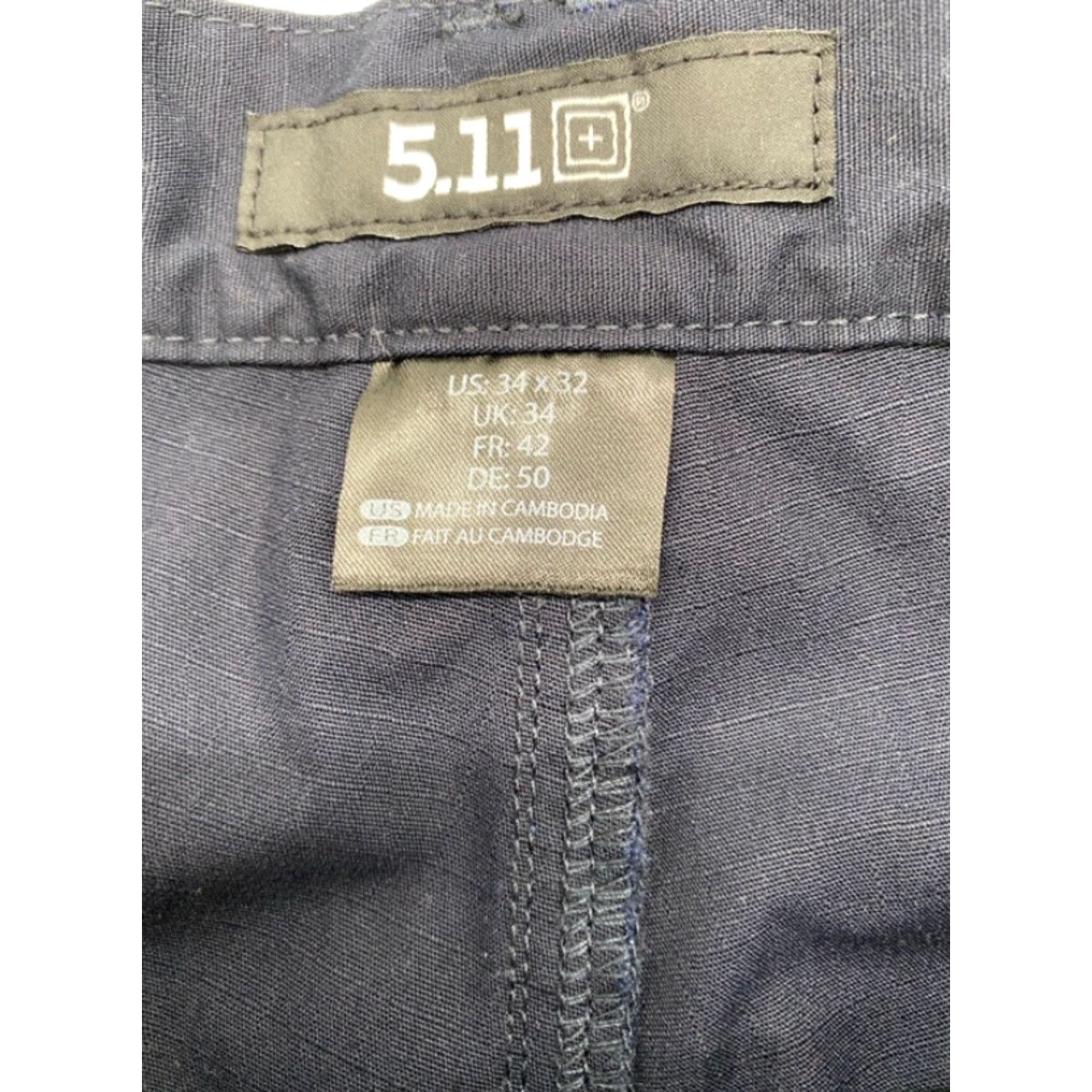 Vintage 5.11 Tactical TacLite Pro 74273-724 Pants Mens 31x31.5 Blue Ripstop 3464 Size US 31 - 7 Thumbnail