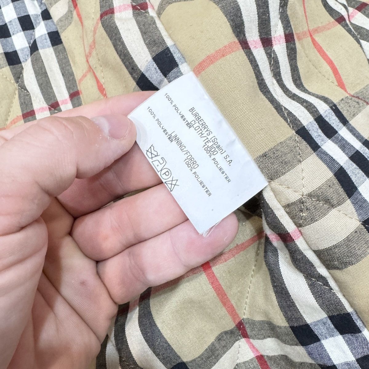 Burberry × Designer × Vintage Vintage Burberrys Womens Parka Natural Fur 44size XL Size L / US 10 / IT 46 - 20 Thumbnail