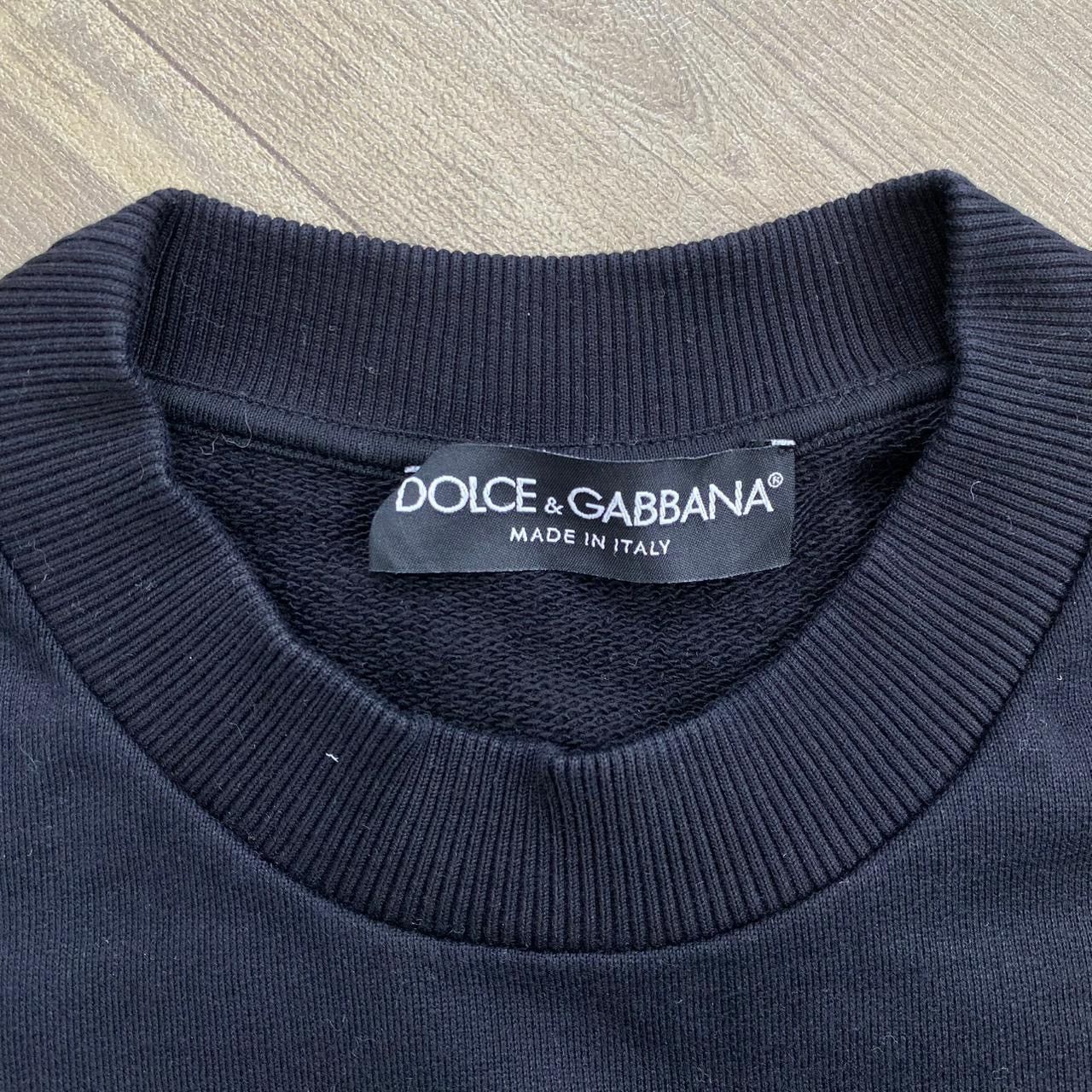 Dolce & Gabbana Luxury Dolce & Gabbana Italy Logo Embroidery Sweatshirt Size US M / EU 48-50 / 2 - 7 Thumbnail