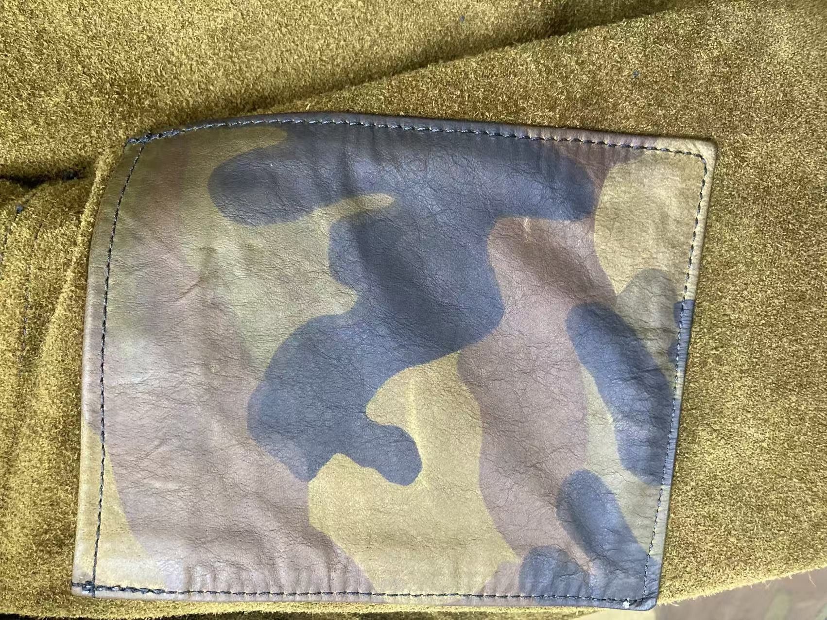 Chrome Hearts Chrome Hearts Fleur De Lis Leather Patch Camo Shirt Jacket Size M / US 6-8 / IT 42-44 - 15 Thumbnail