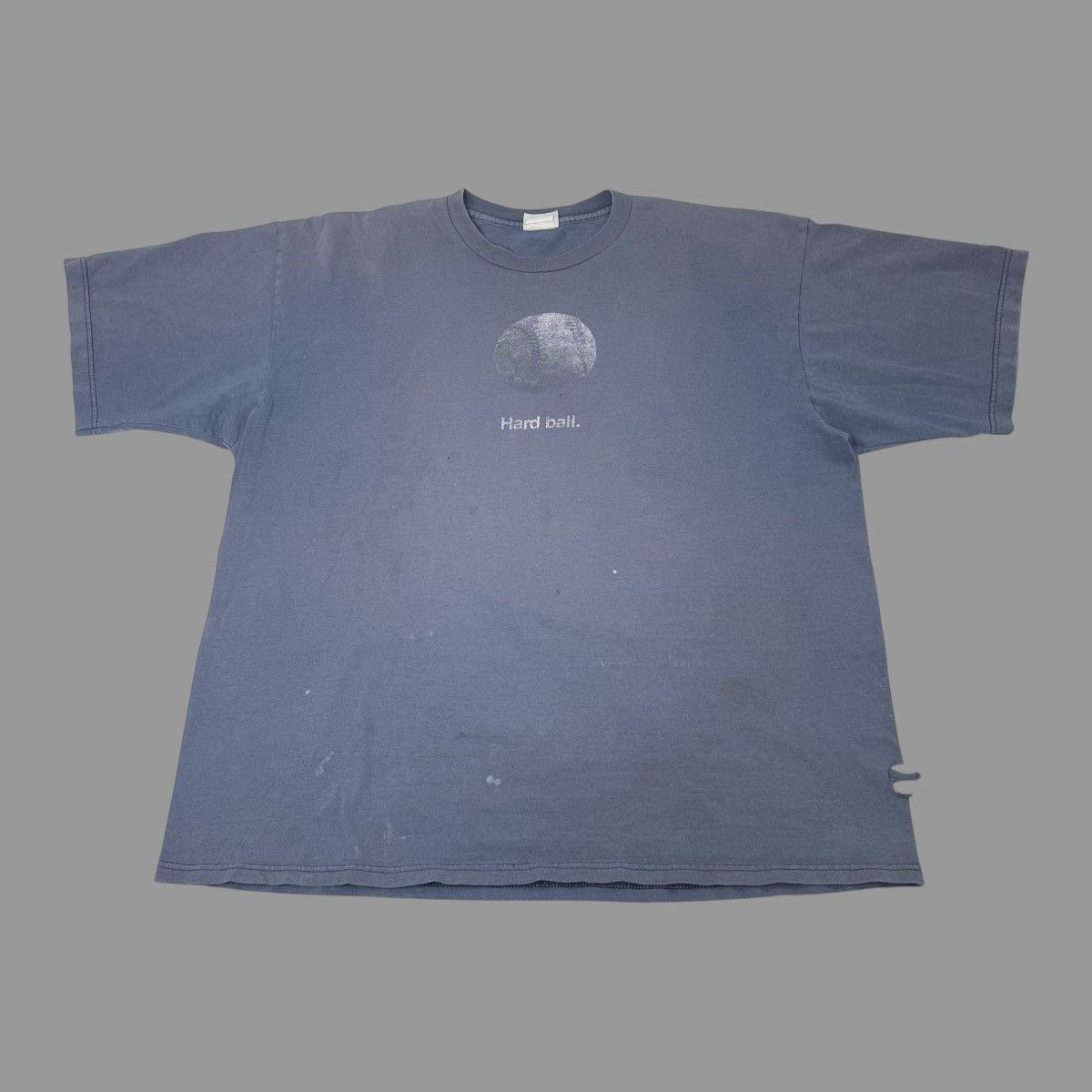 Vintage Vintage faded hard ball tshirt Size US XXL / EU 58 / 5 - 1 Thumbnail