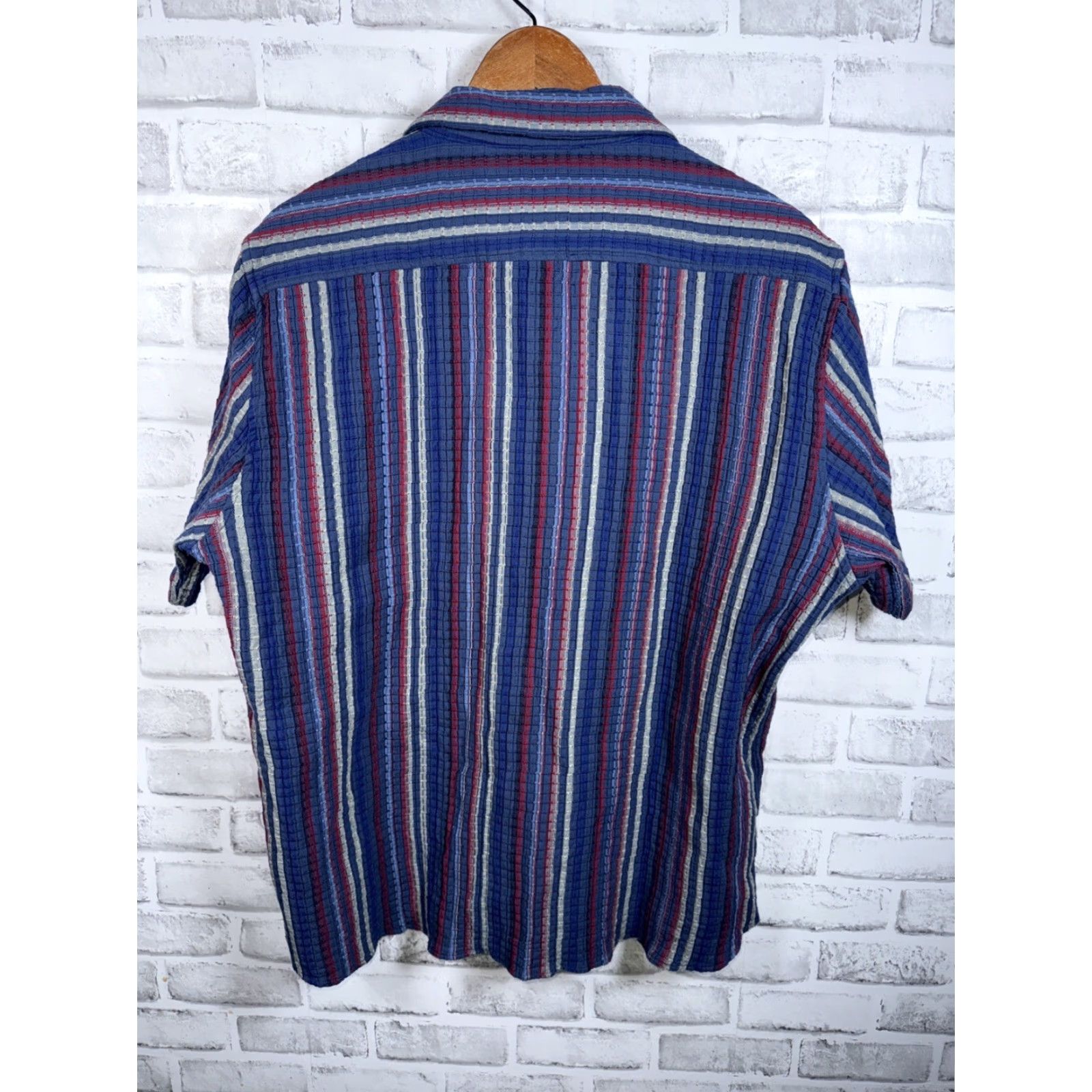 Scotch & Soda SCOTCH & SODA Multicolor Button-Up Shirt Mens XL Short Sleeve Casual Cotton Size US XL / EU 56 / 4 - 7 Thumbnail