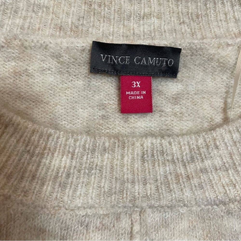 Vince Camuto NWT New $79 Vince Camuto Cozy Long Sleeve Grey Sweater Size Size 3XL / US 20-22 - 6 Thumbnail