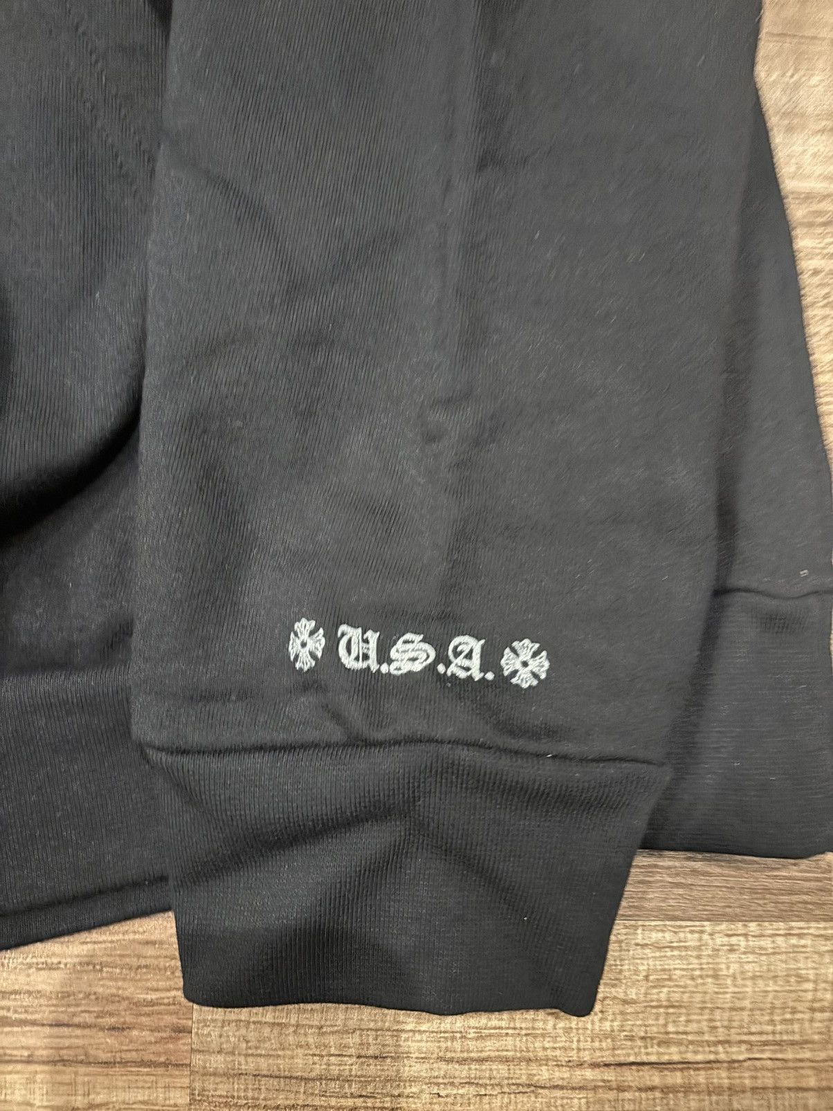 Chrome Hearts Chrome Hearts Glitter horseshoe hoodie Size US L / EU 52-54 / 3 - 4 Thumbnail