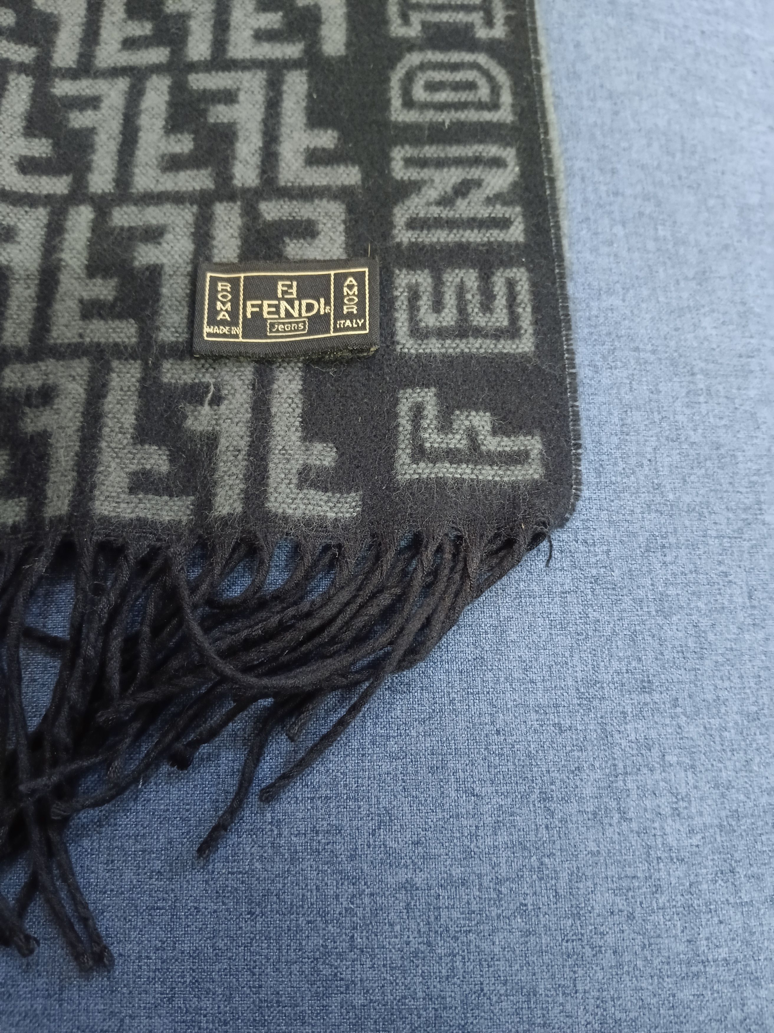 Fendi FENDI ROMA WOOL SCAFT Size ONE SIZE - 4 Thumbnail