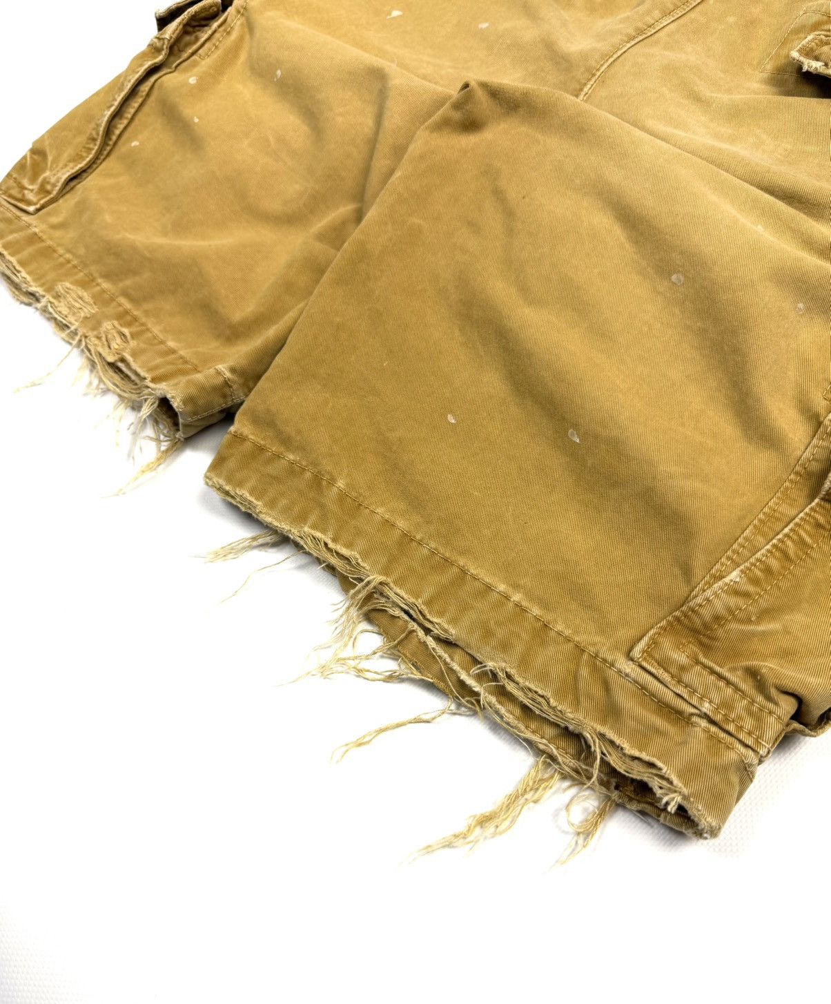 Abercrombie & Fitch Abercrombie & Fitch Vintage Paint Distress Cargo Shorts Y2K Size US 32 / EU 48 - 9 Thumbnail