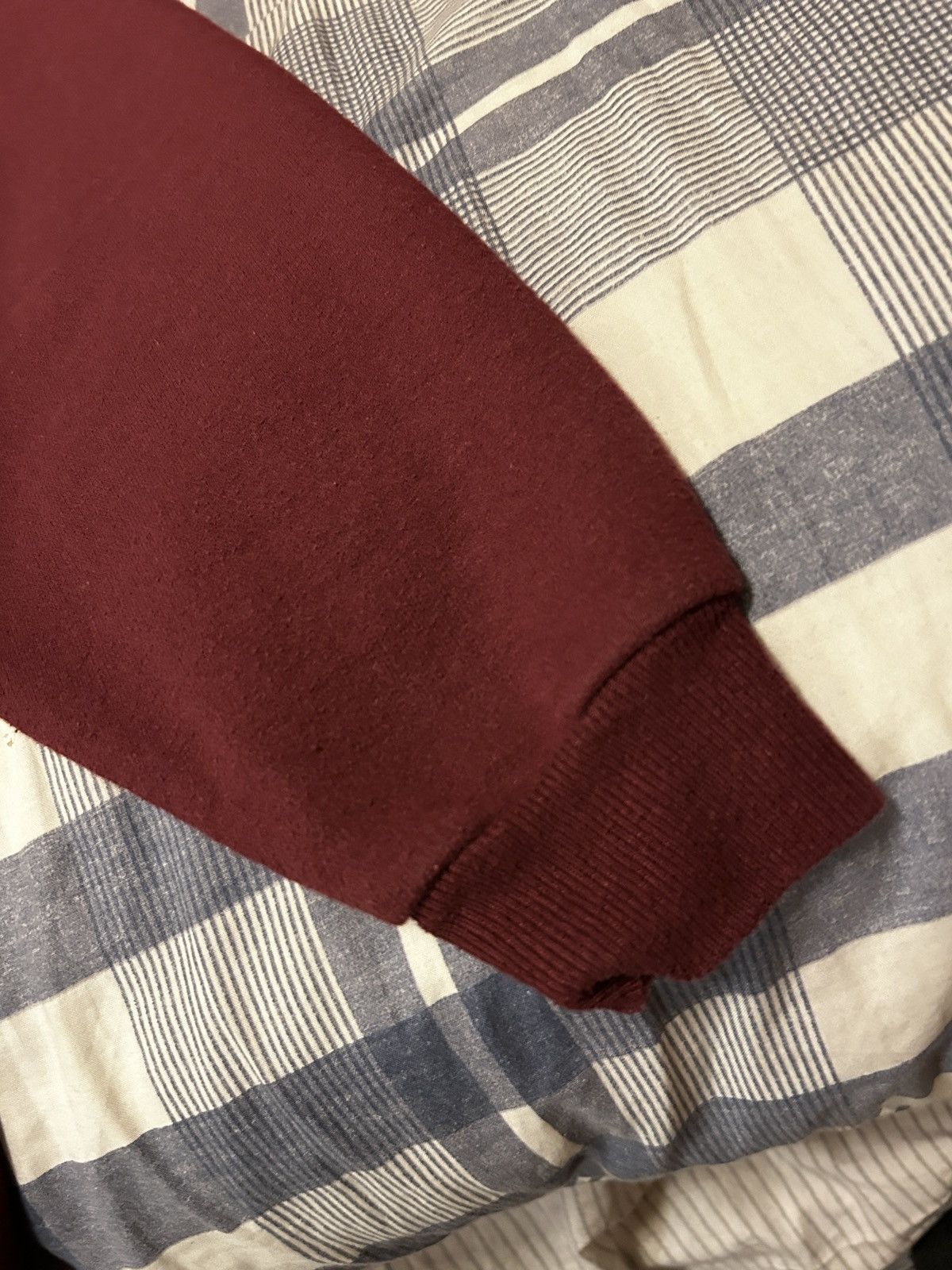 Jerzees × Vintage MAROON VIRGINIA TECH HOODIE Size US L / EU 52-54 / 3 - 3 Thumbnail