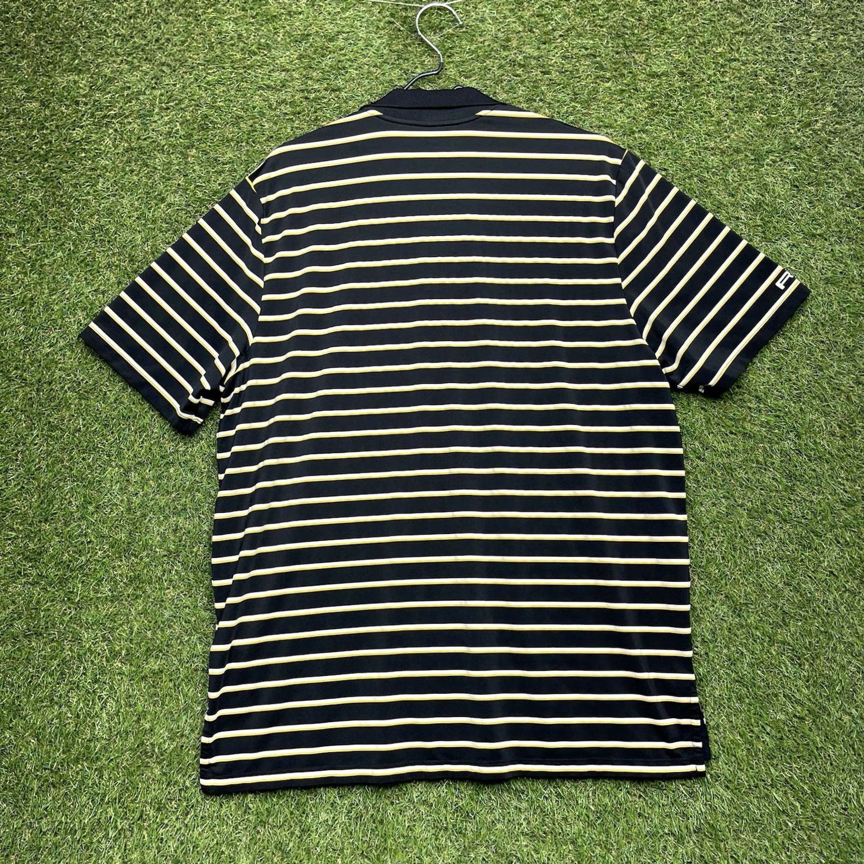 Ralph Lauren VINTAGE RLX Ralph Lauren Golf Polo Shirt Mens Large Athletic Sportswear Performance y2k Size US L / EU 52-54 / 3 - 2 Thumbnail