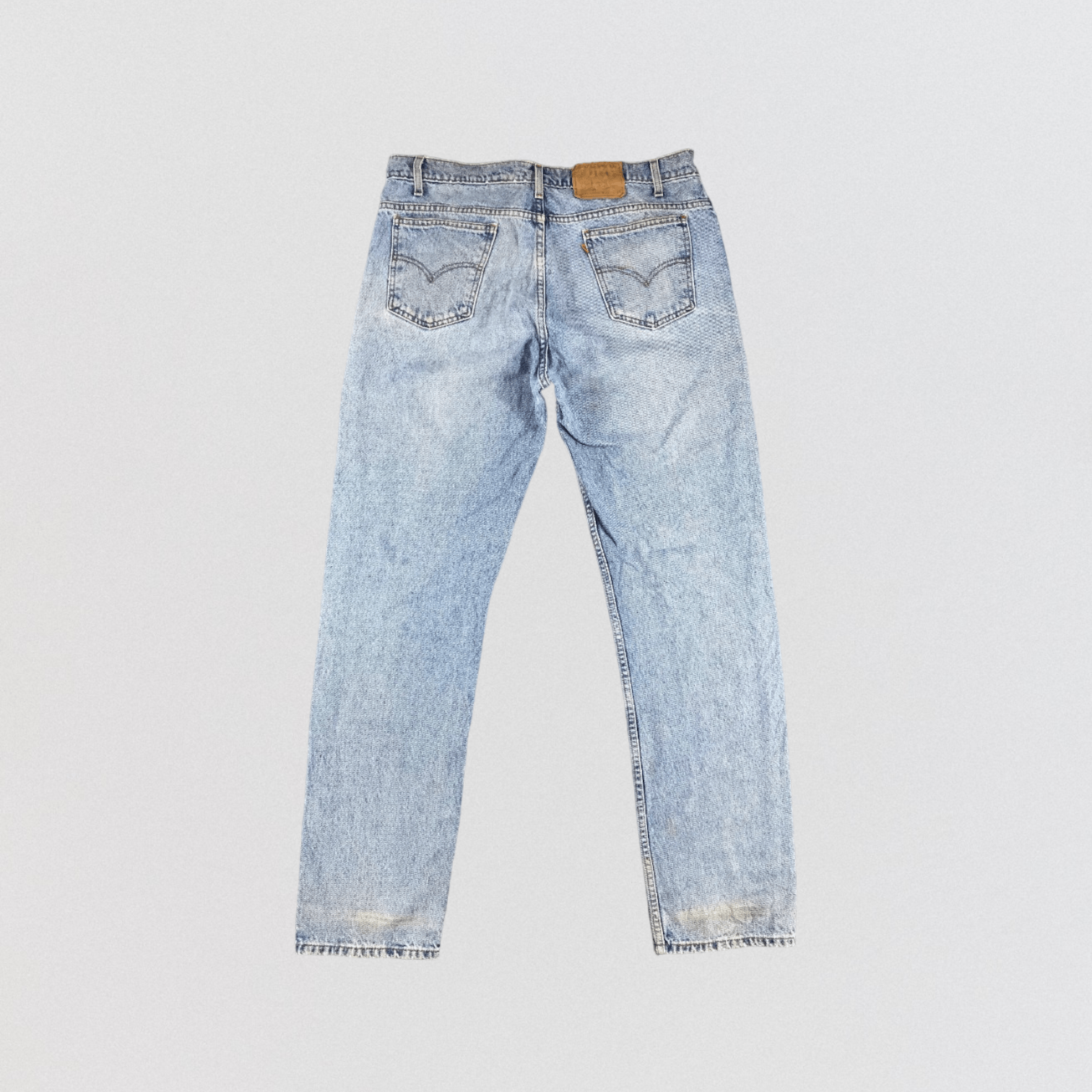 Levi's Vintage Light Wash Levis 505 Orange Tab Jeans-JM663 Size US 39 - 2 Thumbnail