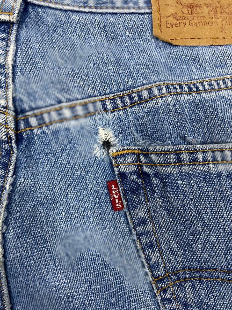 Levi's vintage levis relaxed fit straight leg distressed denim Size US 38 / EU 54 - 4 Thumbnail