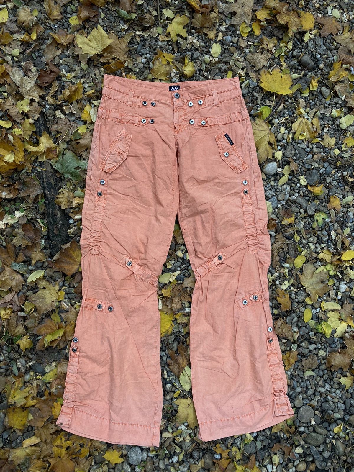 Dolce & Gabbana Avantgarde Dolce&Gabbana D&G Multipocket Cargo Pants Size 26" / US 2 / IT 38 - 2 Thumbnail
