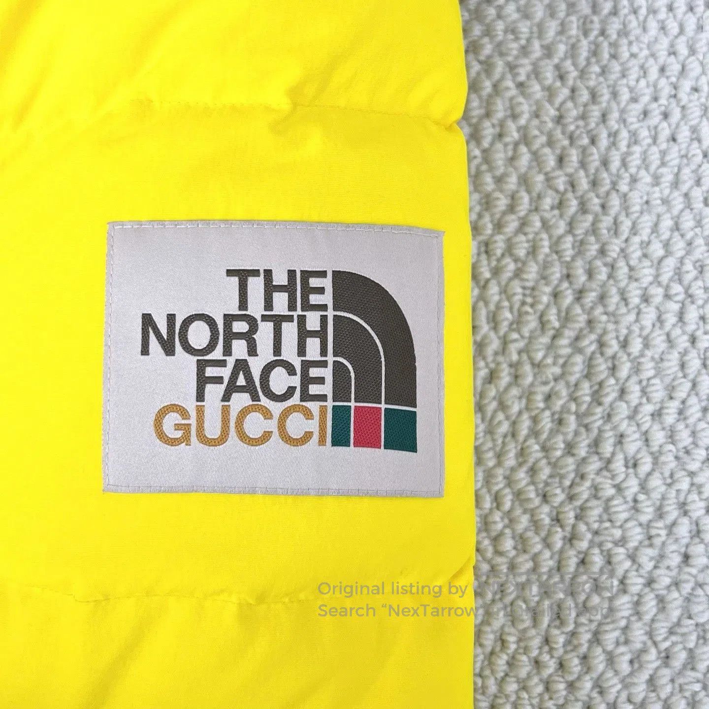 Gucci Gucci x TNF Yellow Puffer Jacket. Size XS / US 0-2 / IT 36-38 - 5 Thumbnail