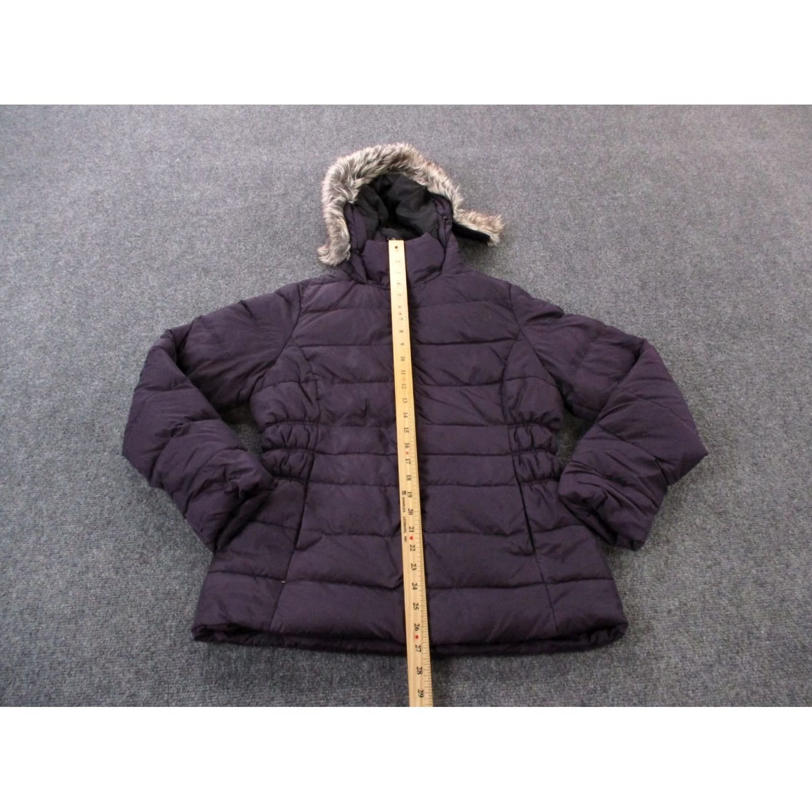 The North Face The North Face Jacket Women M Down Quilted Puffer Parka Outdoor Purple 550 Regular Insulated Zipped Pockets Logo Size M / US 6-8 / IT 42-44 - 3 Thumbnail