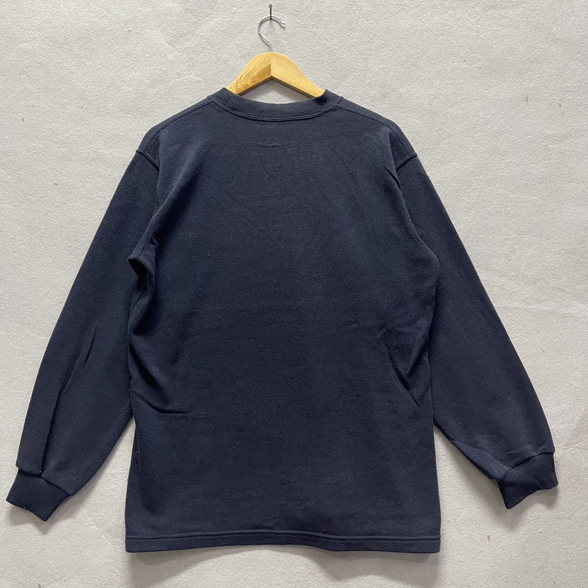 Vintage 1990s PIKO Hawaiian Inspired Wear Sweatshirt Navy Size US M / EU 48-50 / 2 - 6 Thumbnail