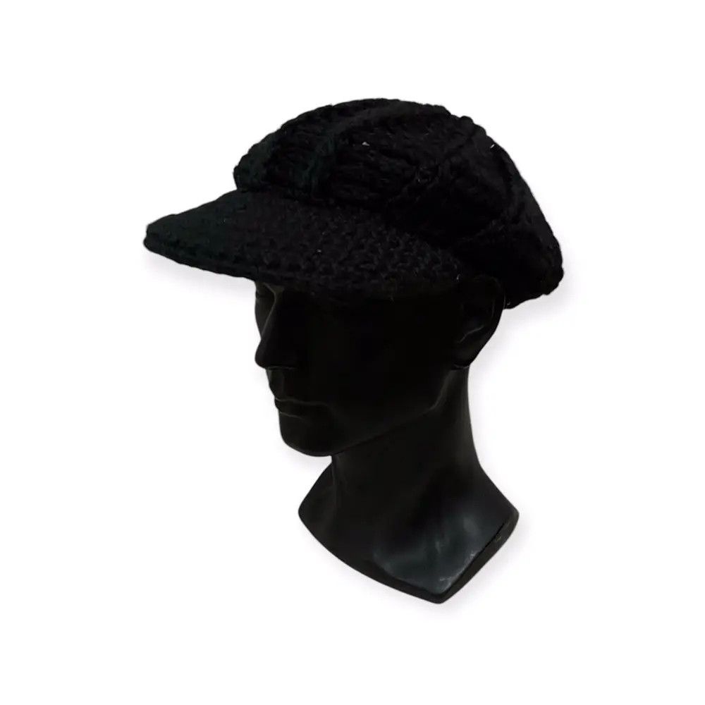 Japanese Brand × Kapital × Vintage Rare Crochet Visor Beanie Hat Size ONE SIZE - 1 Thumbnail