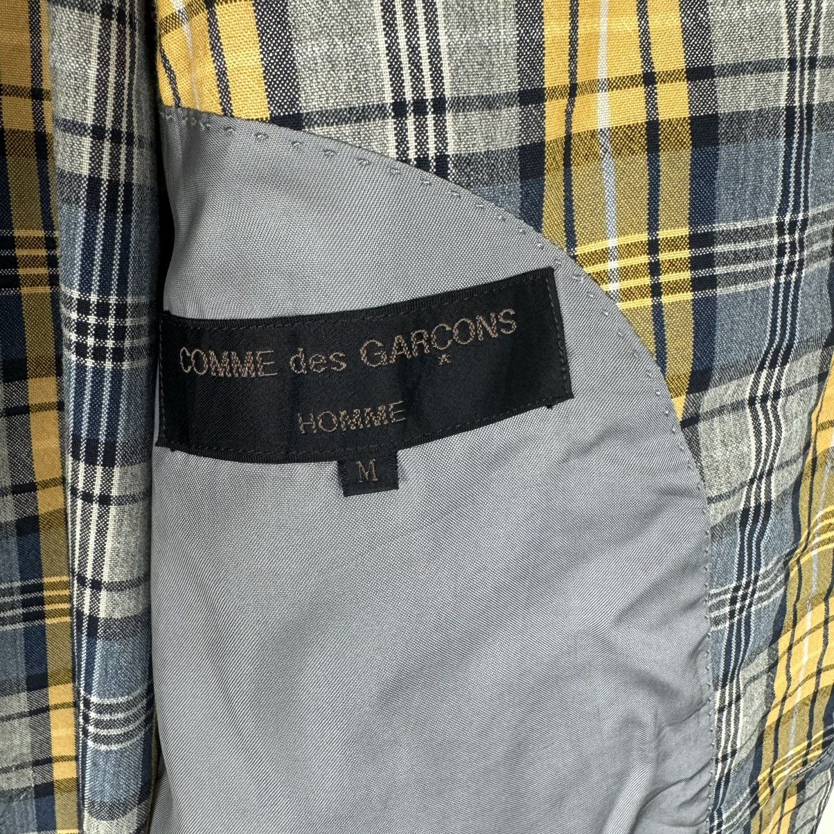 Comme des Garcons Homme 🔥CDG HOMME AW1991 STRIPED BLAZER COAT Size US M / EU 48-50 / 2 - 8 Thumbnail