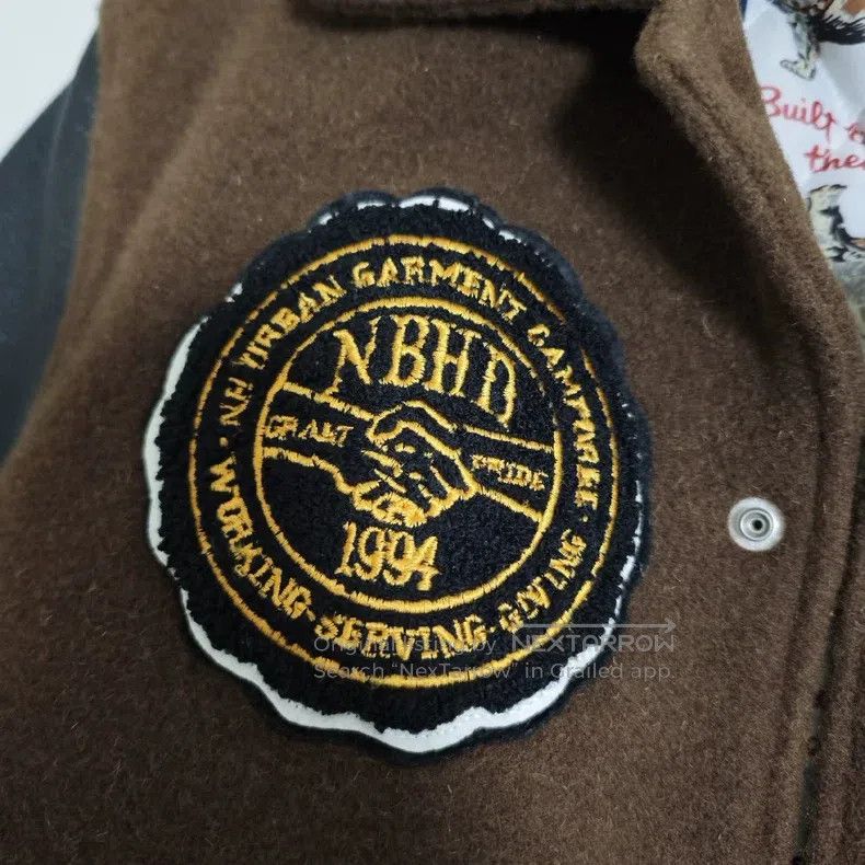 Neighborhood Neighborhood Wool Baseball Jacket Size US L / EU 52-54 / 3 - 3 Thumbnail