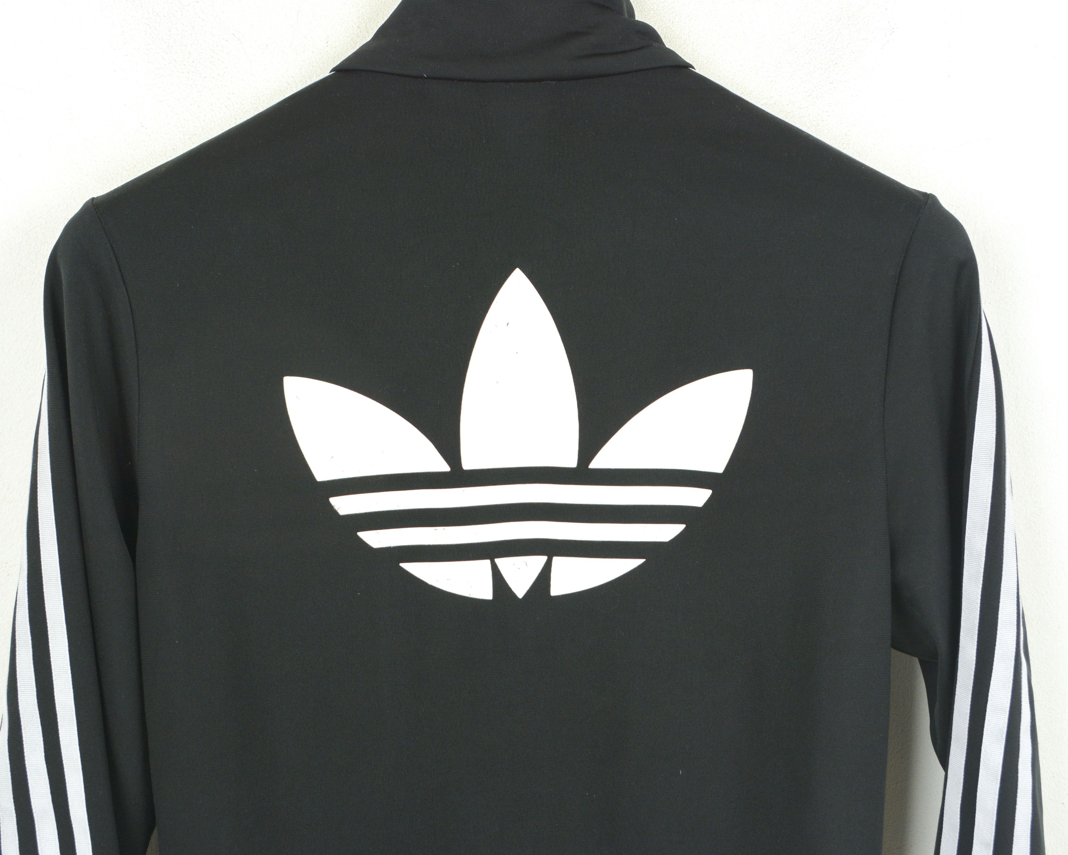 Adidas UK 8 Womens S Tracksuit Jacket Sweatshirt US 4 Sport Black Size S / US 4 / IT 40 - 6 Thumbnail
