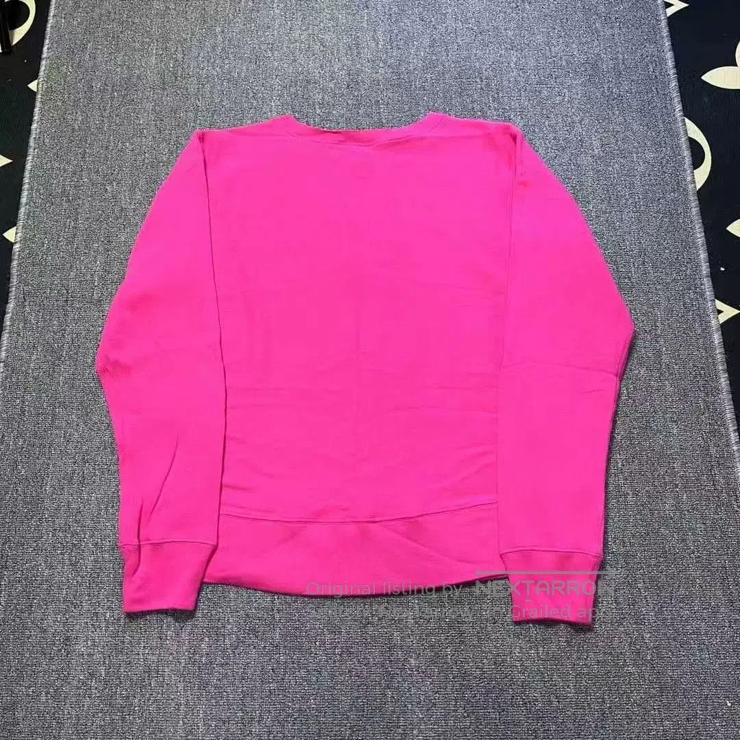 Gucci gucci pink logo hoodie sweatshirt for women. Size L / US 10 / IT 46 - 2 Thumbnail