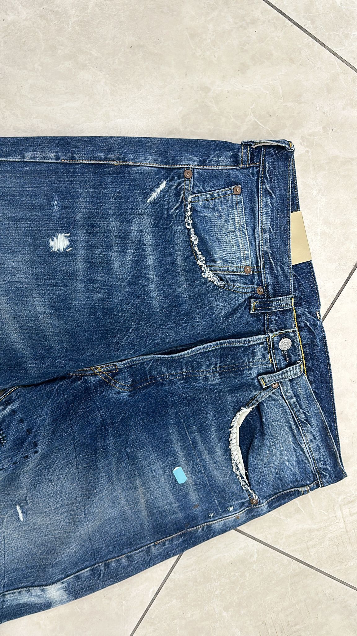 Levi's Vintage Clothing LVC Levi's Vintage Clothing 1947 501XX BigE Selvedge Jeans Size US 34 / EU 50 - 7 Thumbnail