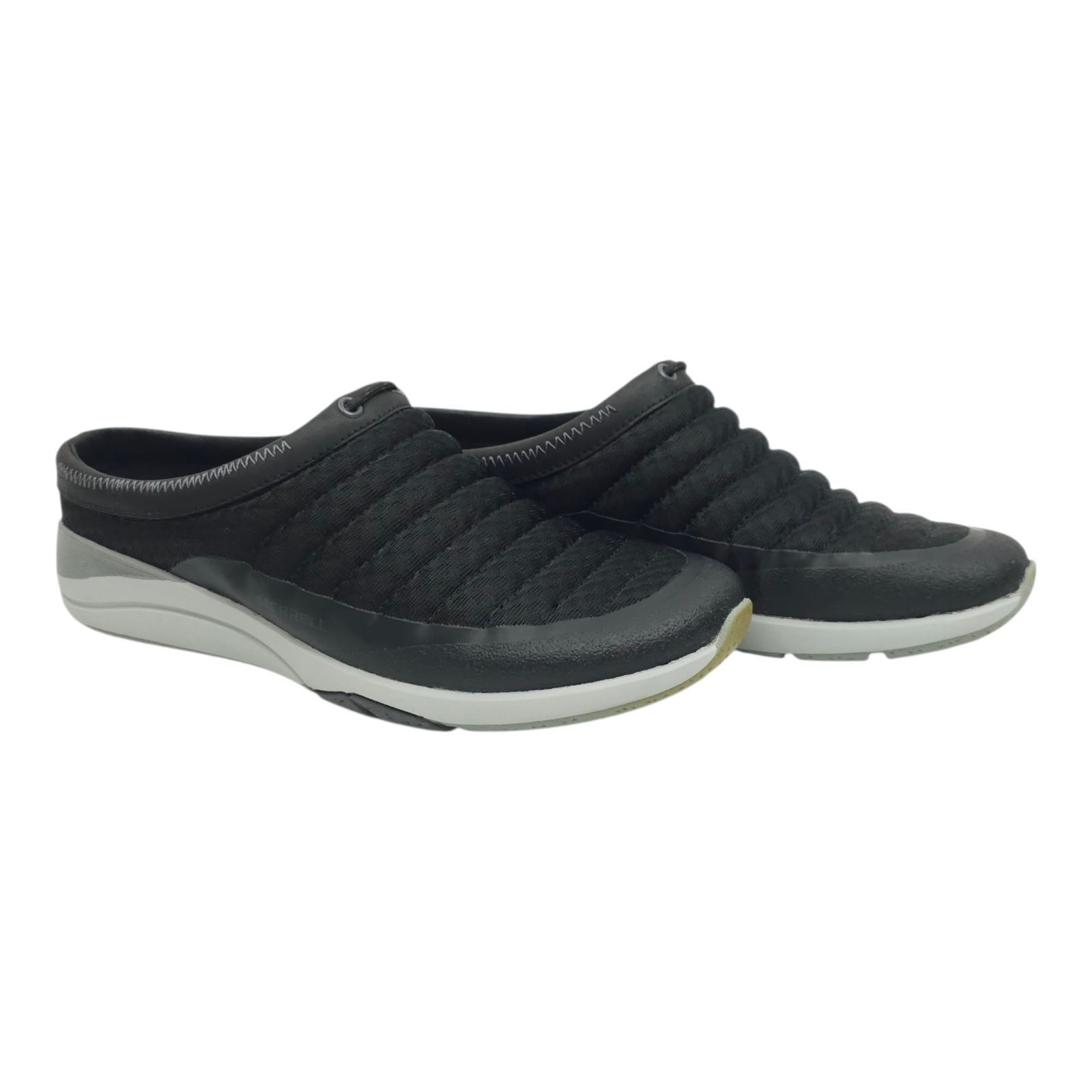 Merrell Merrell Applaud Mesh Slide Womens 10 Black Quilted Mules Size US 10 / IT 40 - 16 Thumbnail
