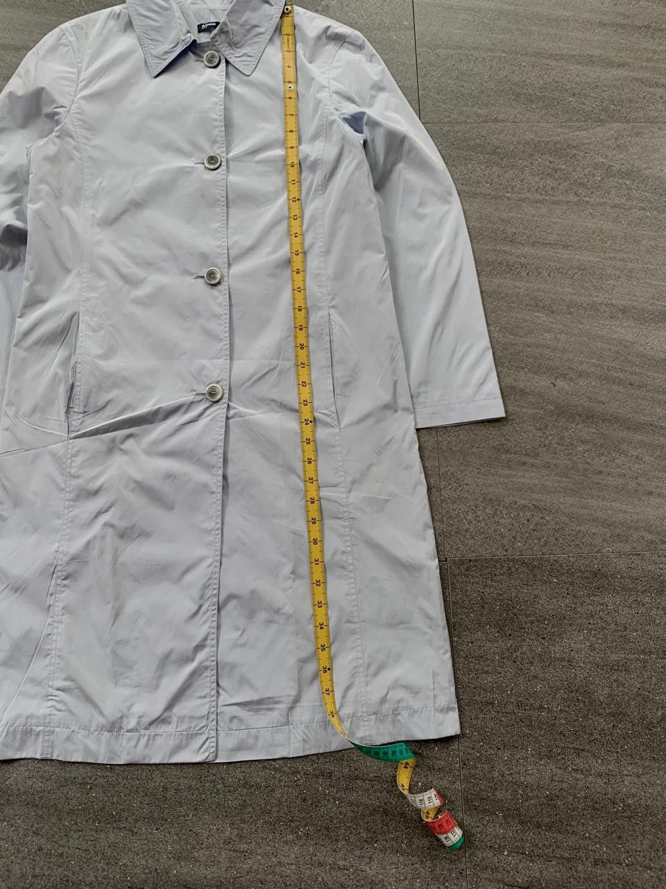 Jil Sander FREE TAX ! Nylon Long Coat Jacket Size US S / EU 44-46 / 1 - 16 Thumbnail