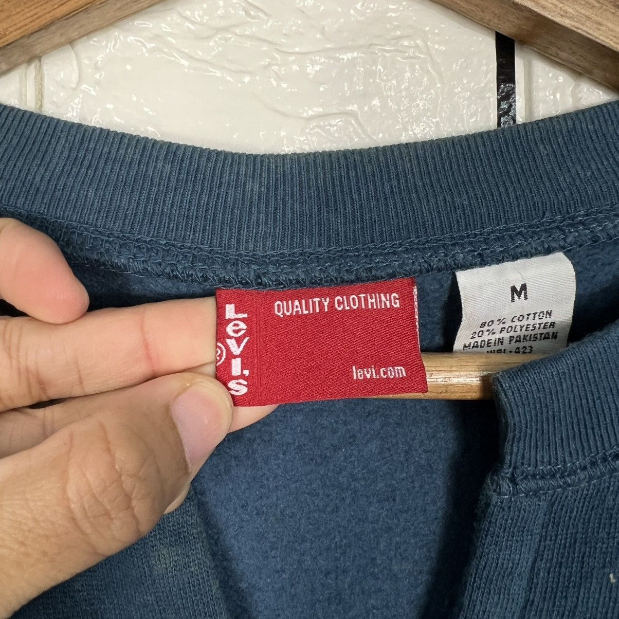 Levi's Y2k Vintage LEVIS Big Logo Sweatshirt Pullover #3947-C180 Size US M / EU 48-50 / 2 - 10 Thumbnail