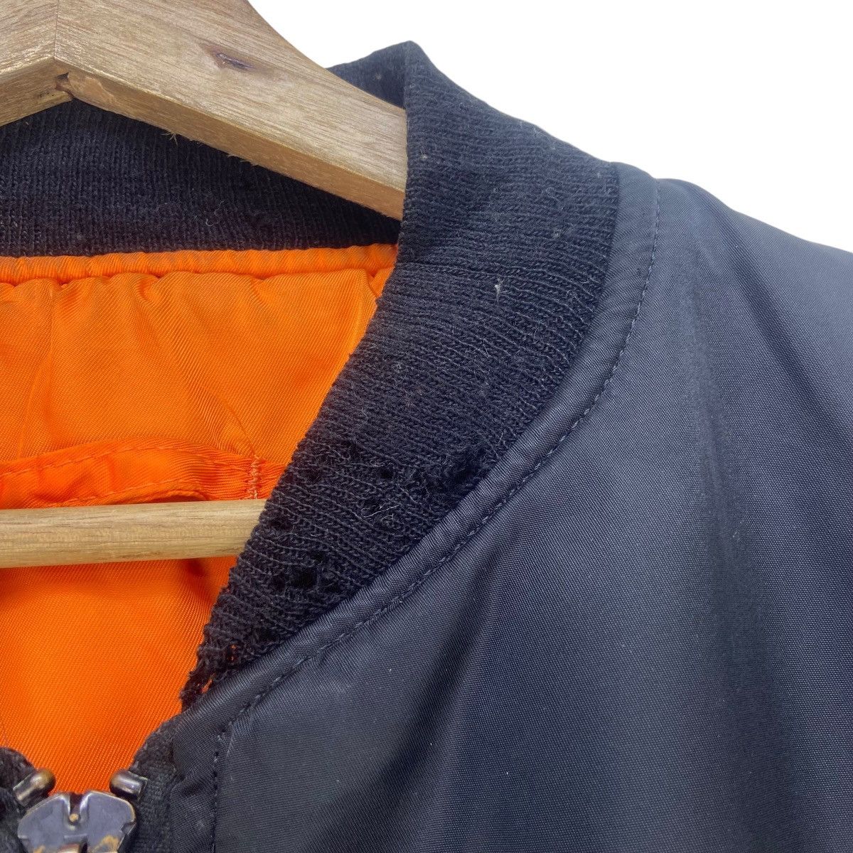Vintage Vintage Teesar Industries MA-1 Flight Bomber Jacket Size US L / EU 52-54 / 3 - 17 Thumbnail