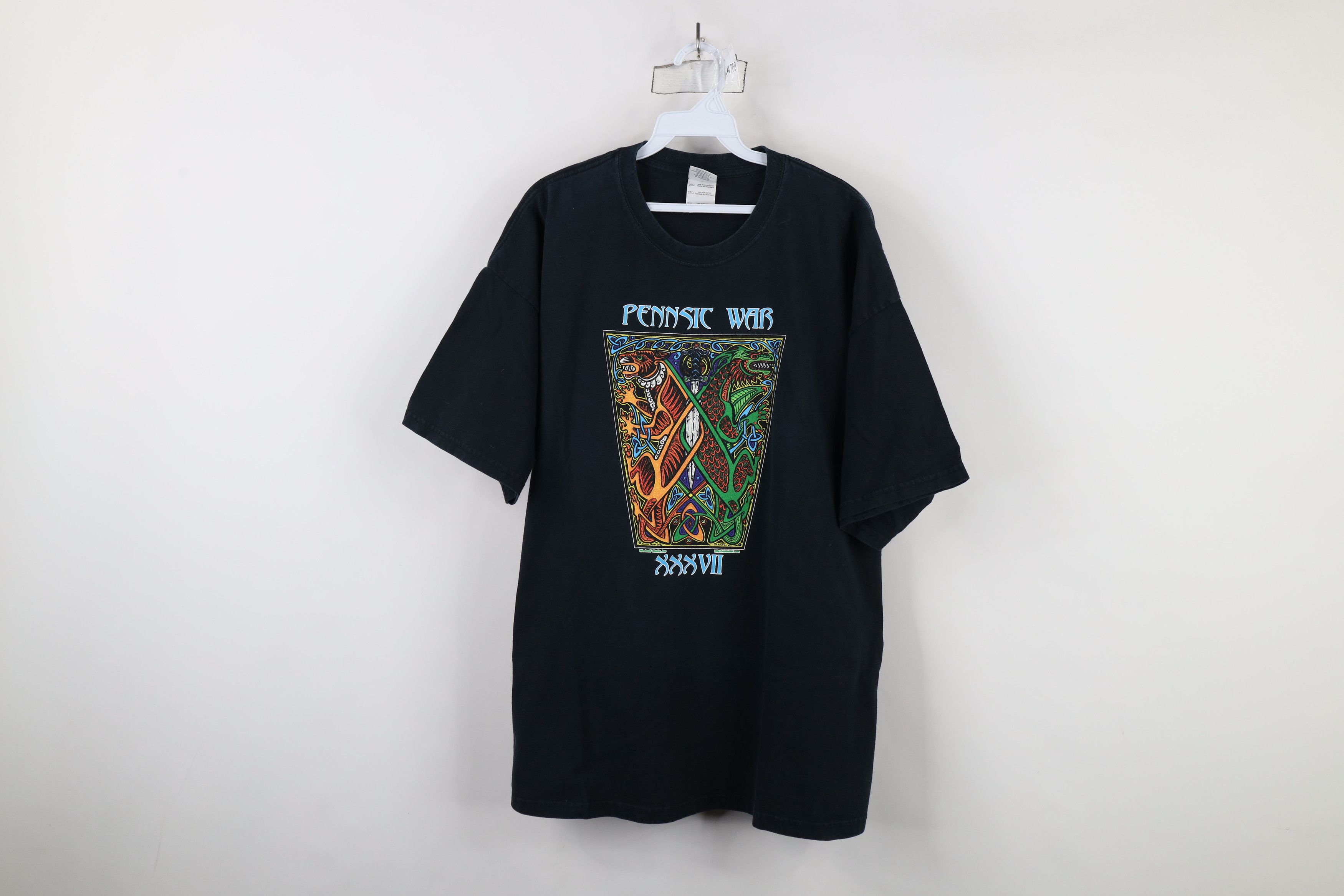 Vintage Vintage Y2K 2008 Pennsic War 37 Short Sleeve T-Shirt Black Size US XXL / EU 58 / 5 - 1 Thumbnail