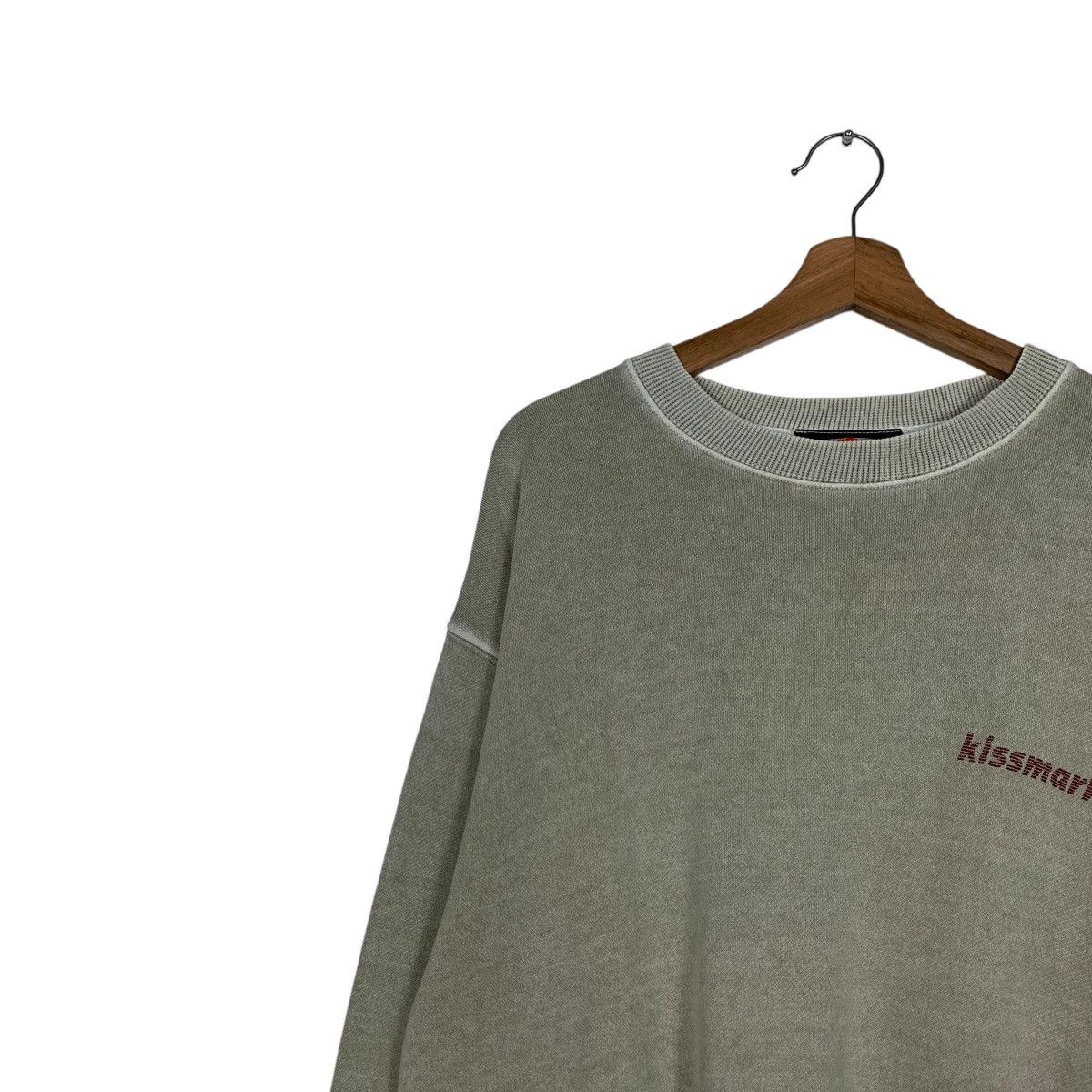 Japanese Brand Vintage KISSMARK Big Logo Crewneck Sweatshirt #2636-C118 Size US S / EU 44-46 / 1 - 7 Thumbnail