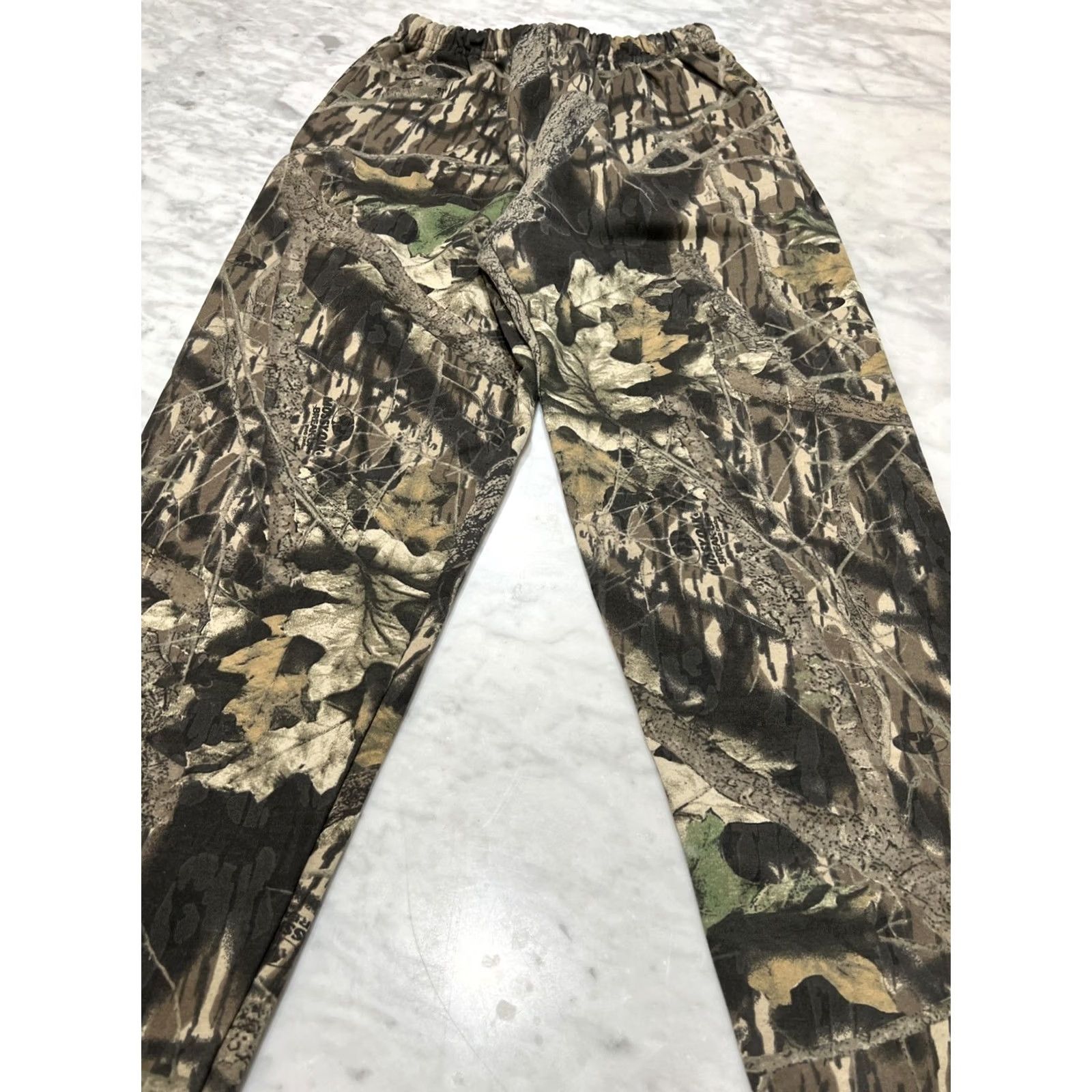 Jerzees Vintage Jerzees Outdoor Camo Sweat Pants Men Small Pockets Cotton Poly Blend Size US 29 - 3 Thumbnail