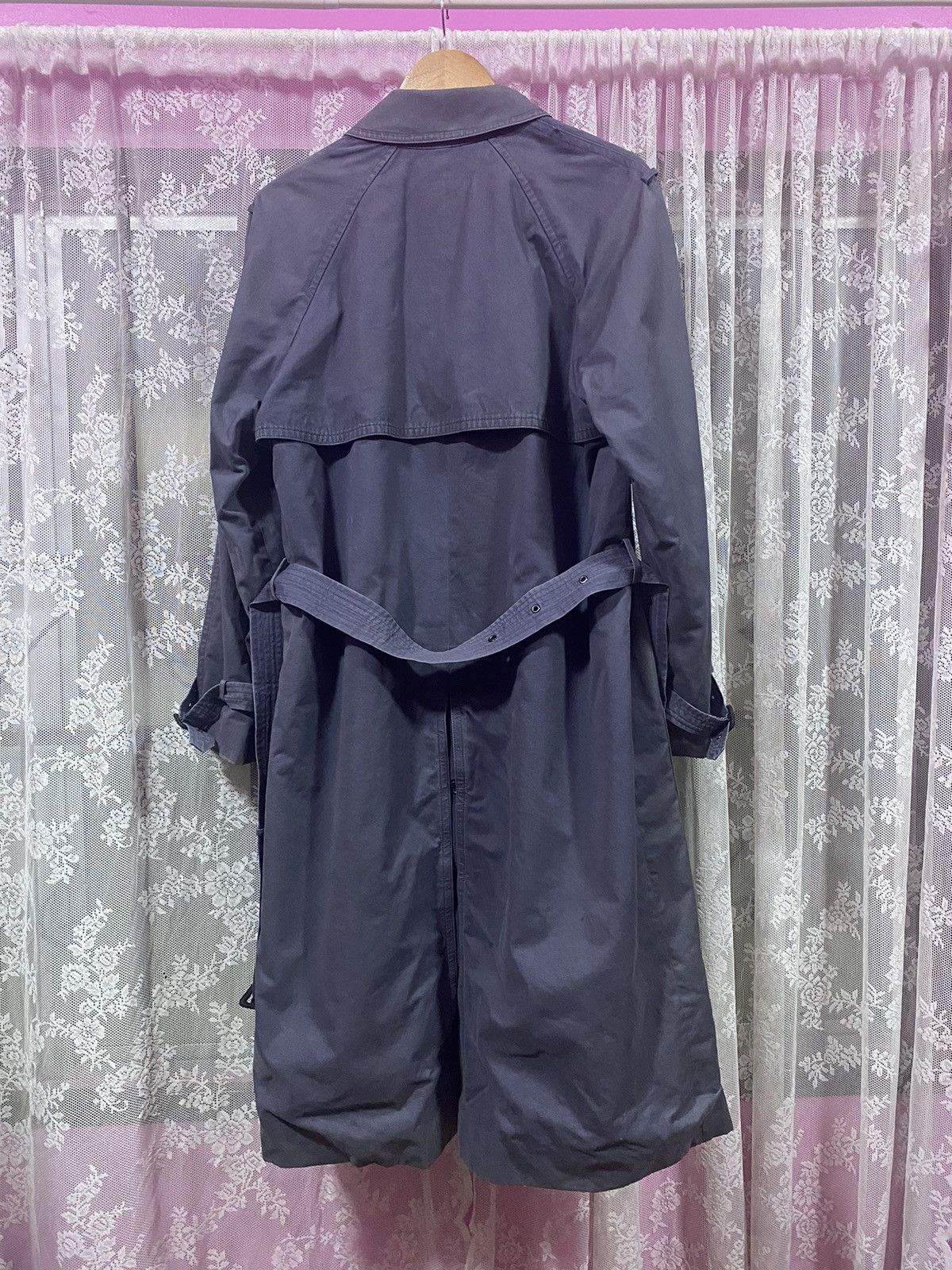 Hedi Slimane Yves Saint Laurent Double Breasted Trench Coat Size US L / EU 52-54 / 3 - 2 Thumbnail