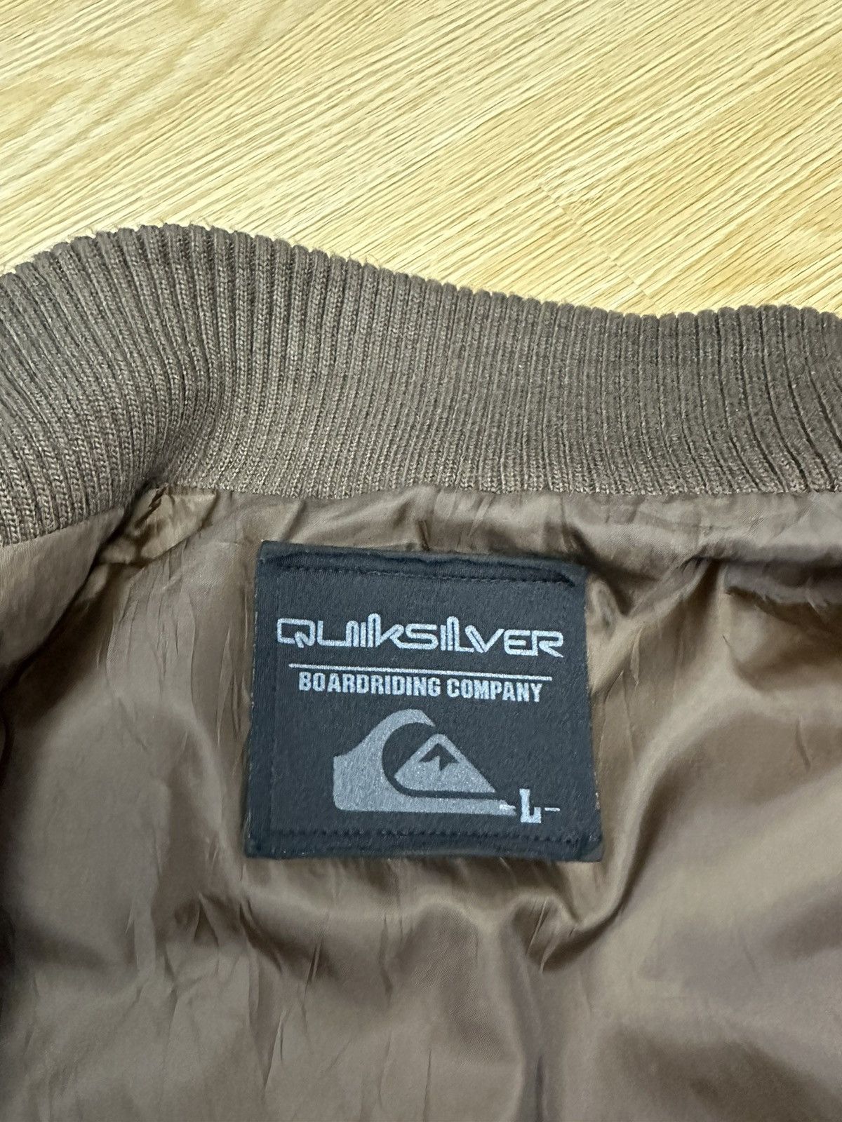 Quiksilver Vintage Quiksilver Down Jacket Z61 Size US L / EU 52-54 / 3 - 12 Thumbnail