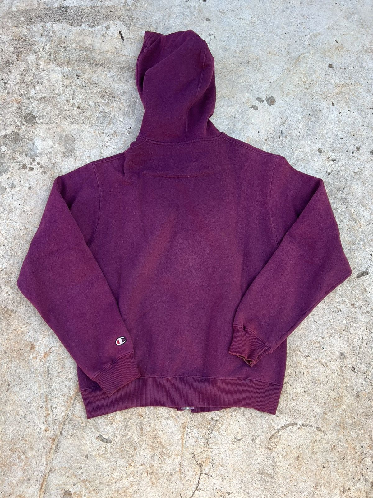Champion Faded Champion Maroon Zipup Size US M / EU 48-50 / 2 - 10 Thumbnail