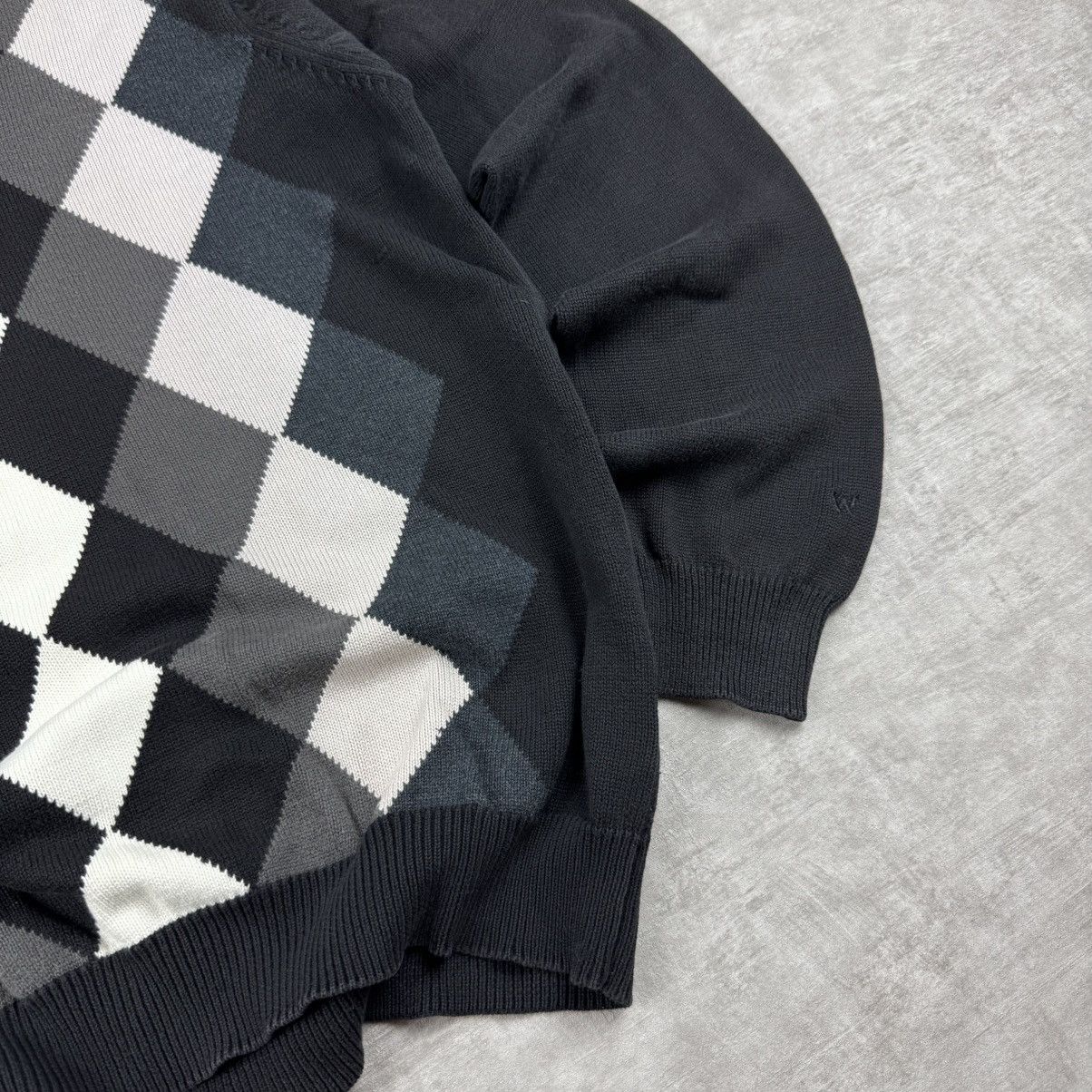 Other V-Neck Argyle Sweater Size US L / EU 52-54 / 3 - 5 Thumbnail