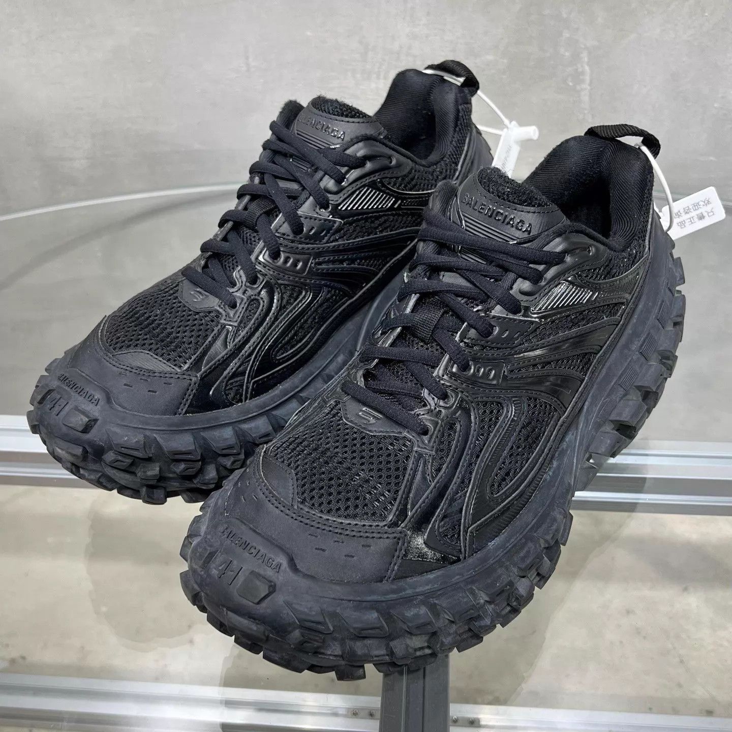 Balenciaga BLCG Tire Sneaker Black 41 Size US 8 / EU 41 - 2 Thumbnail