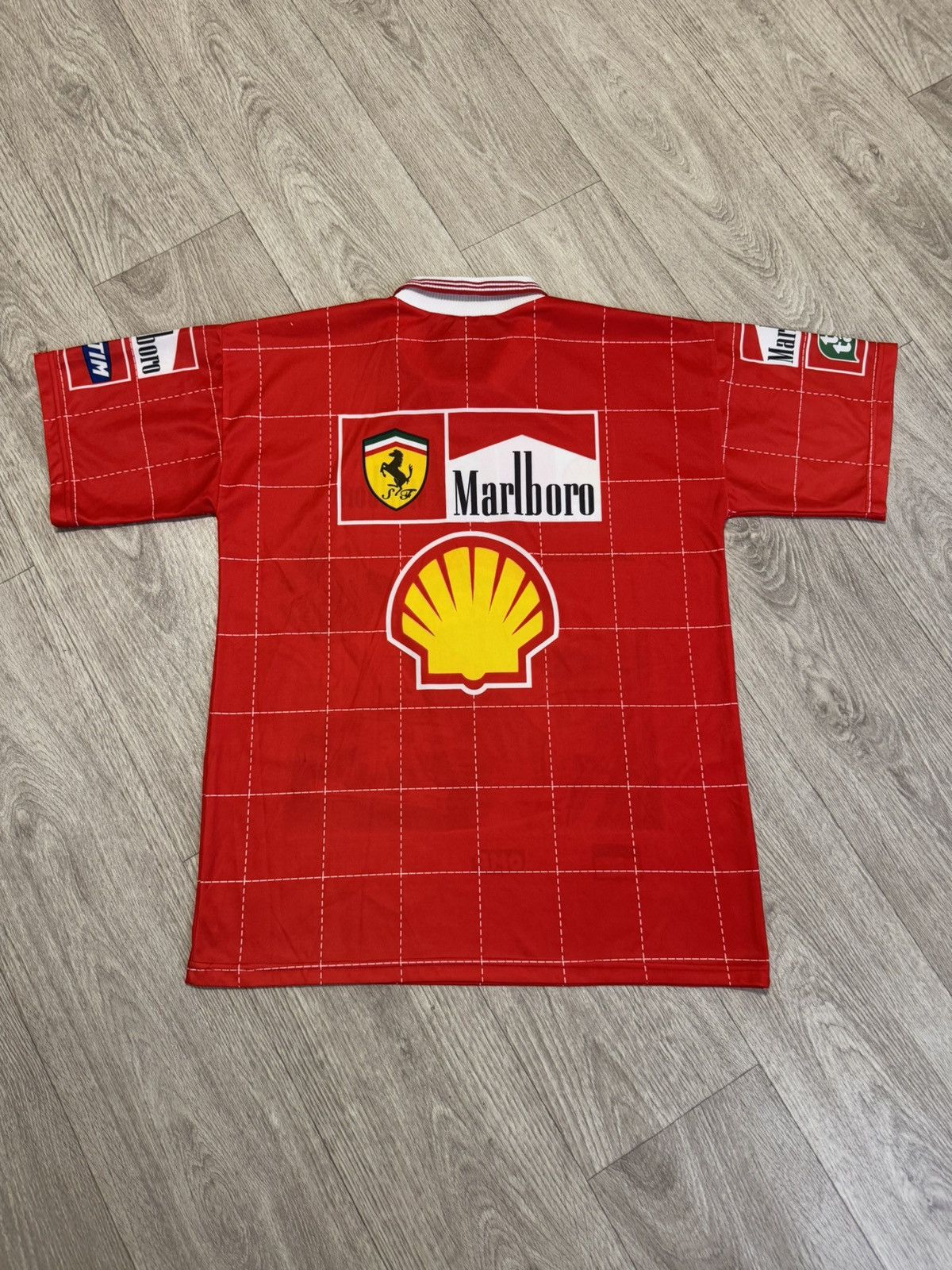 Ferrari 🔷Vintage Ferrari Marlboro Michael Schumacher Jersey🔷 Size US XL / EU 56 / 4 - 6 Thumbnail
