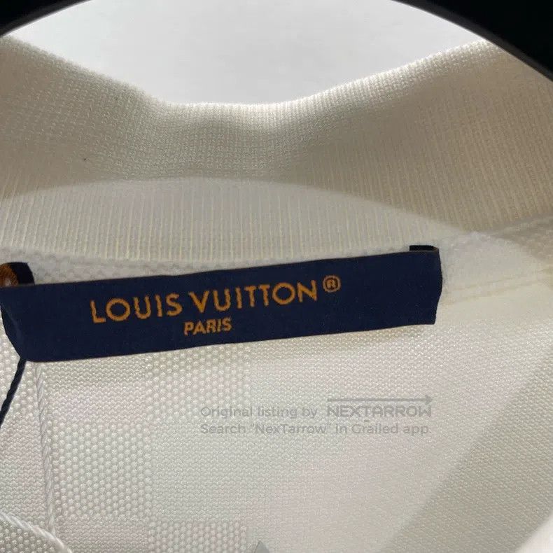 Louis Vuitton Louis Vuitton White polo short sleeves Size US L / EU 52-54 / 3 - 4 Thumbnail