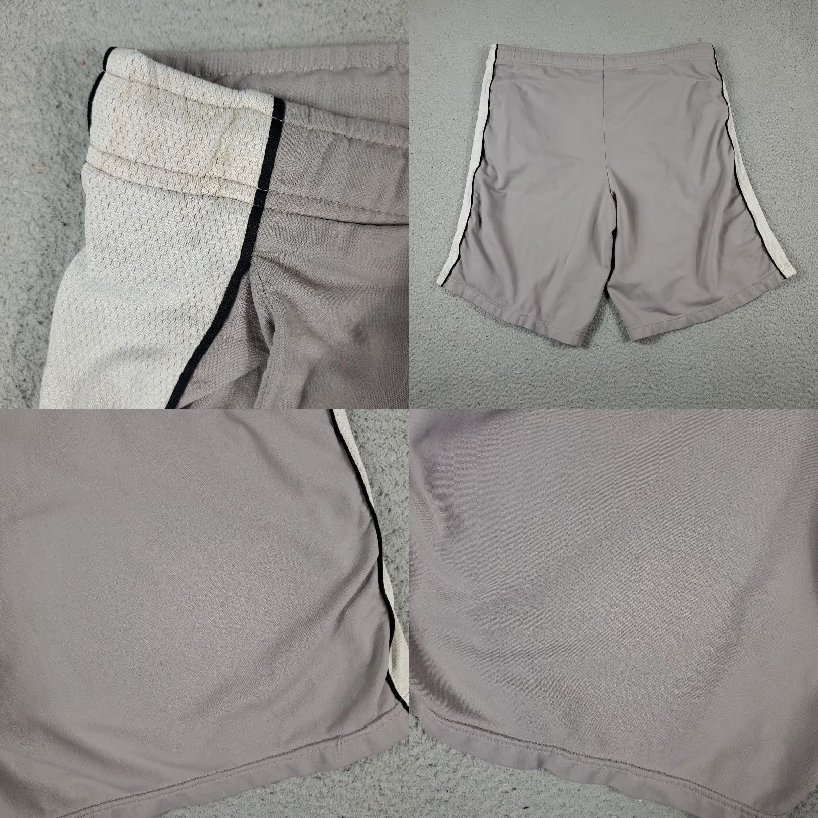 Nike VINTAGE Nike Shorts Mens XL Gray Active Athletic Running Jogging Gym Size US 36 / EU 52 - 8 Thumbnail