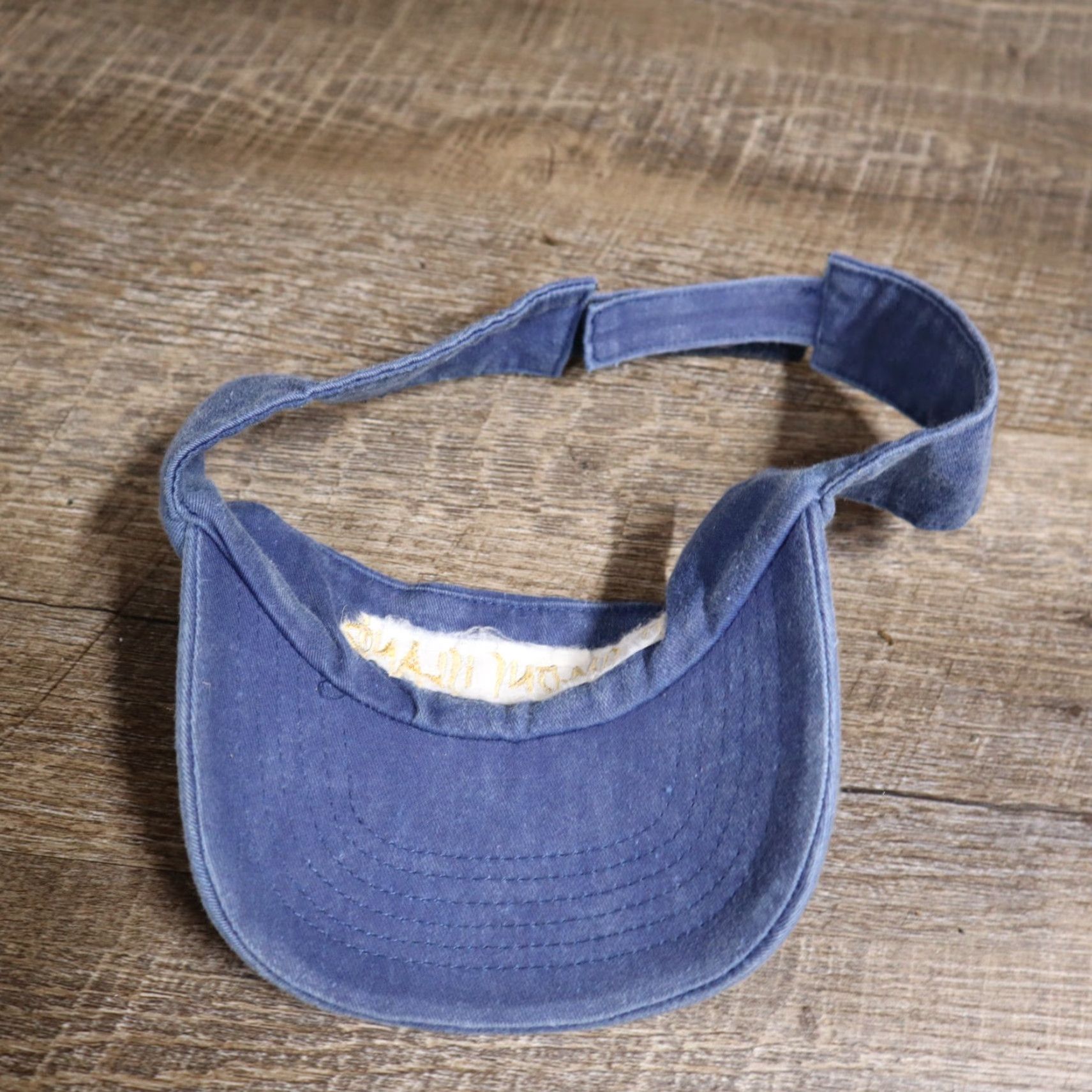 Simons St Simons Island GA Visor Cap Adjustable Blue One Size Hat Unisex Adults Infinity Size ONE SIZE - 6 Thumbnail