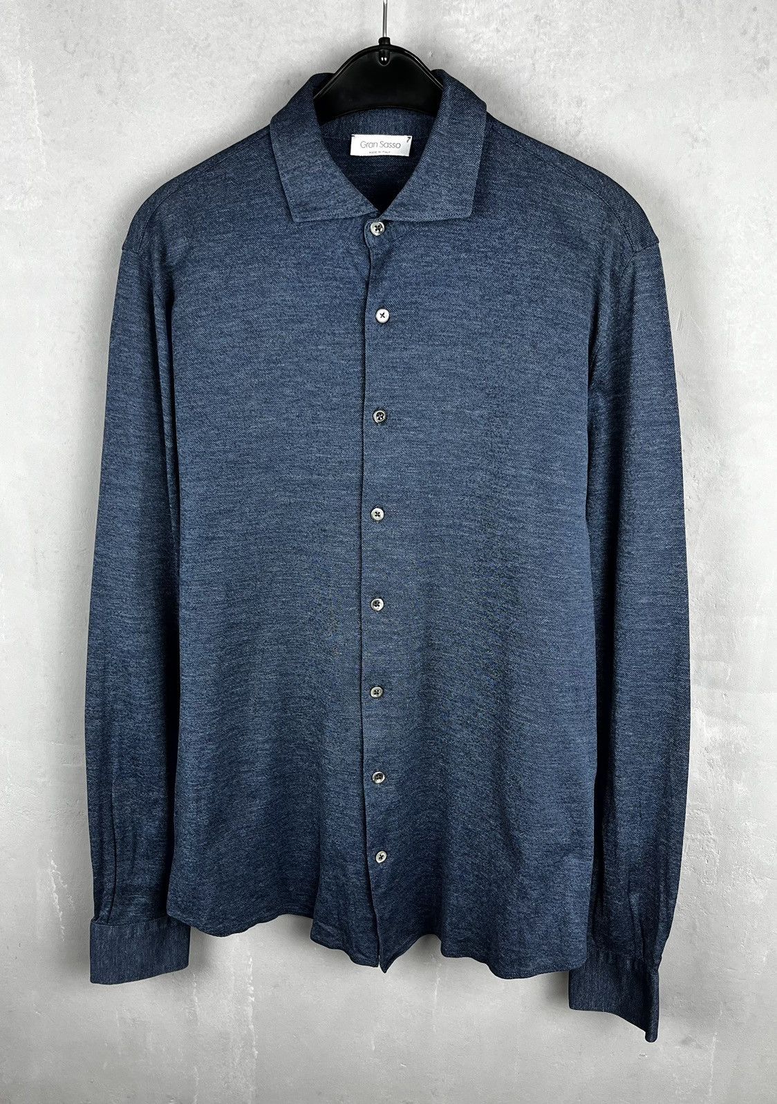 Gran Sasso Gran Sasso Shirt Pullover Mens Size L Hype Authentic Size US L / EU 52-54 / 3 - 1 Thumbnail