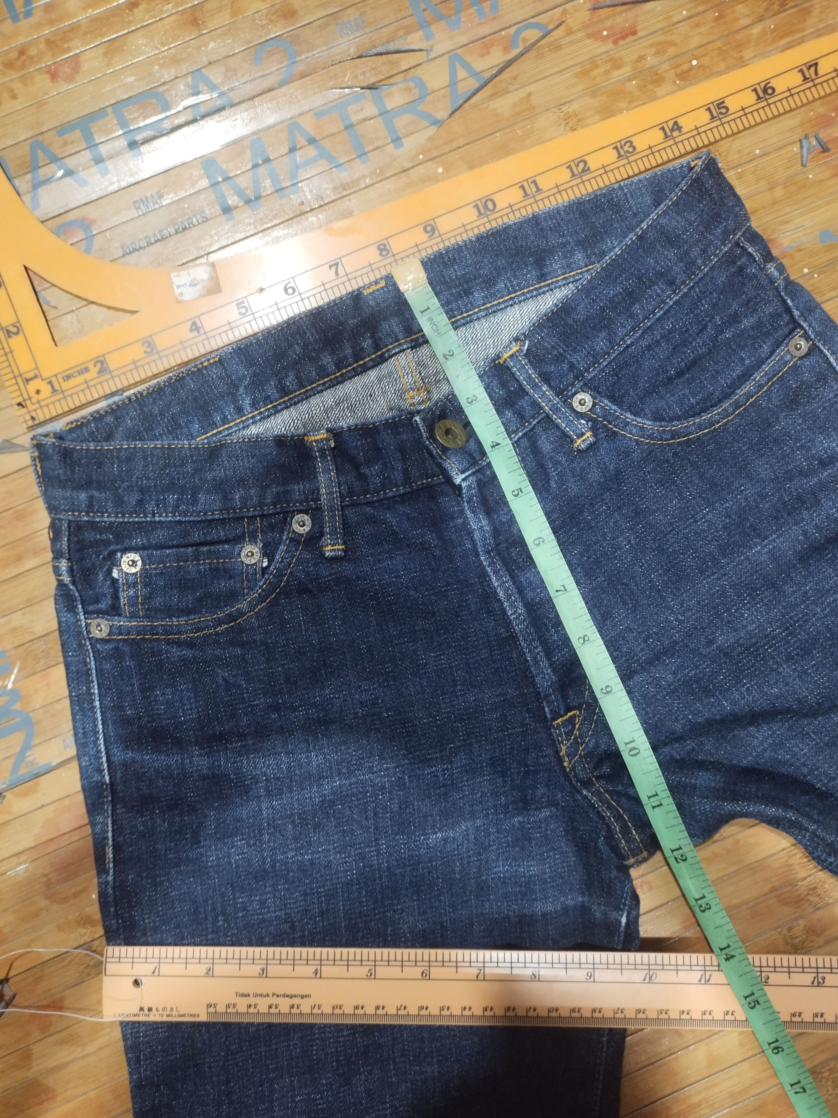 Japan Blue Jeans × Japanese Brand × Vintage Vintage Japan Blue Jeans Size US 28 / EU 44 - 7 Thumbnail