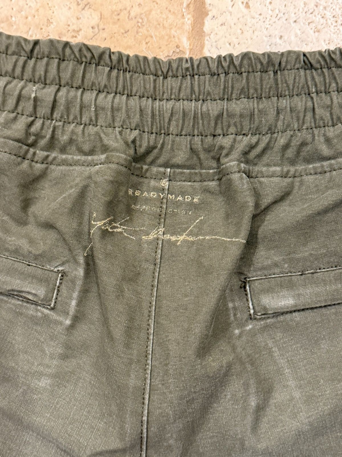 Just Don Just Don x READYMADE Military Green All Star Gold Shorts Size US 32 / EU 48 - 9 Thumbnail