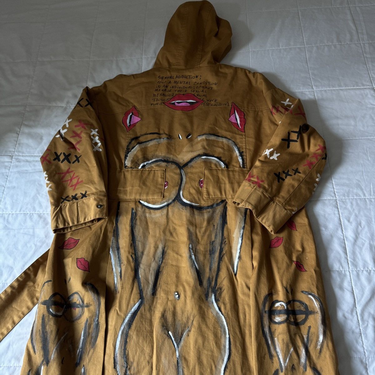 Vintage Vintage Sex Addiction Custom Jacket Size US L / EU 52-54 / 3 - 6 Thumbnail
