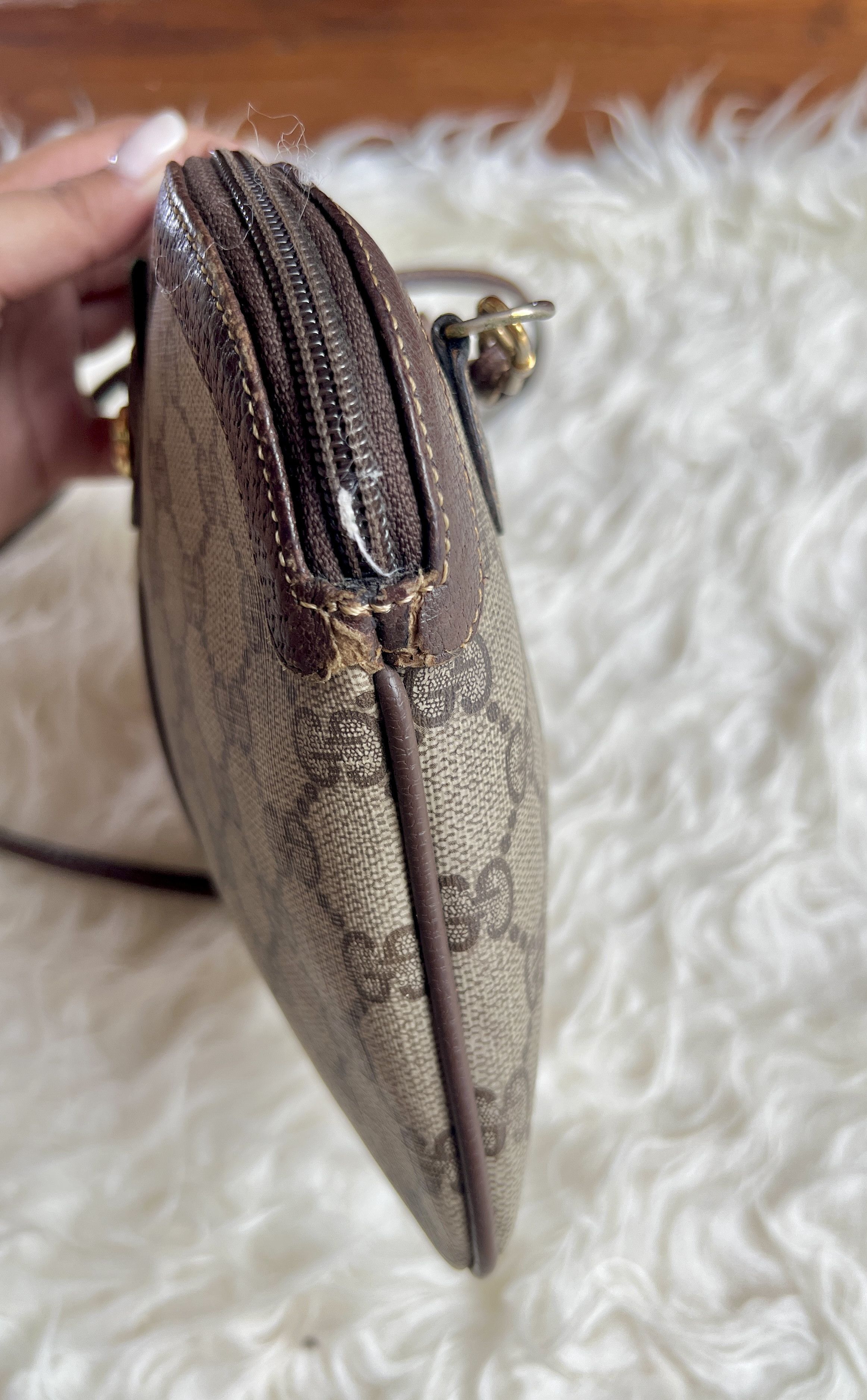 Gucci Auth Gucci GG Monogram Supreme Sherry Web Ophidia Size ONE SIZE - 5 Thumbnail