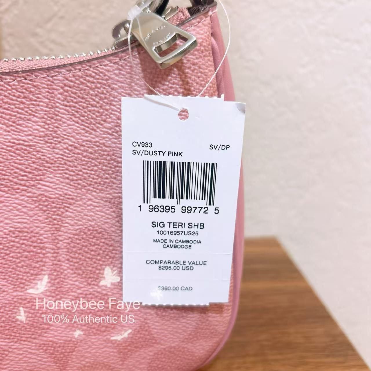 Coach Teri Shoulder Bag In Signature Canvas CV933 Size ONE SIZE - 6 Thumbnail