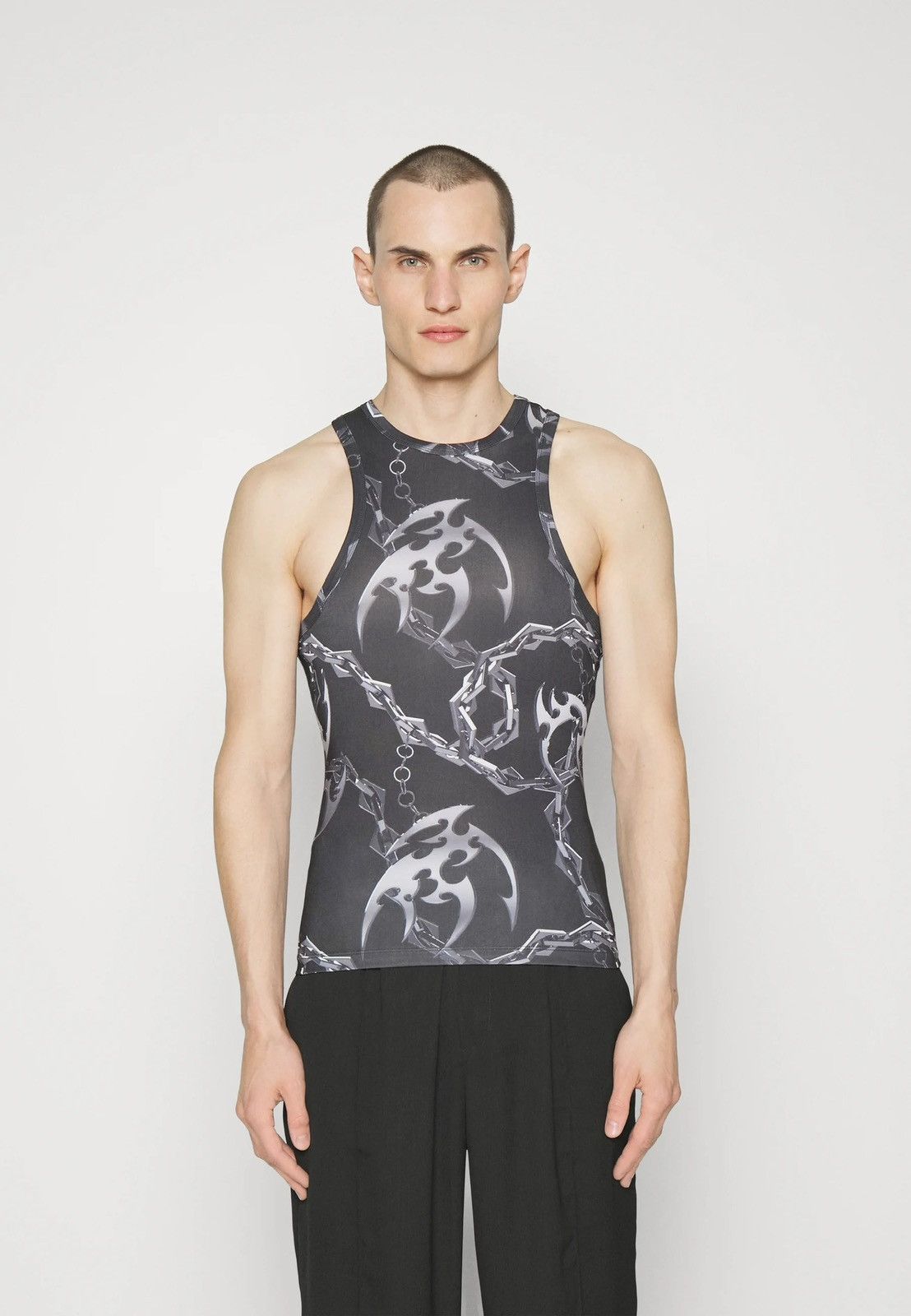 Han Kjobenhavn !DS! SS23 Han Kjobenhavn Chain Tribal Stretch Racer Top Size US M / EU 48-50 / 2 - 4 Thumbnail