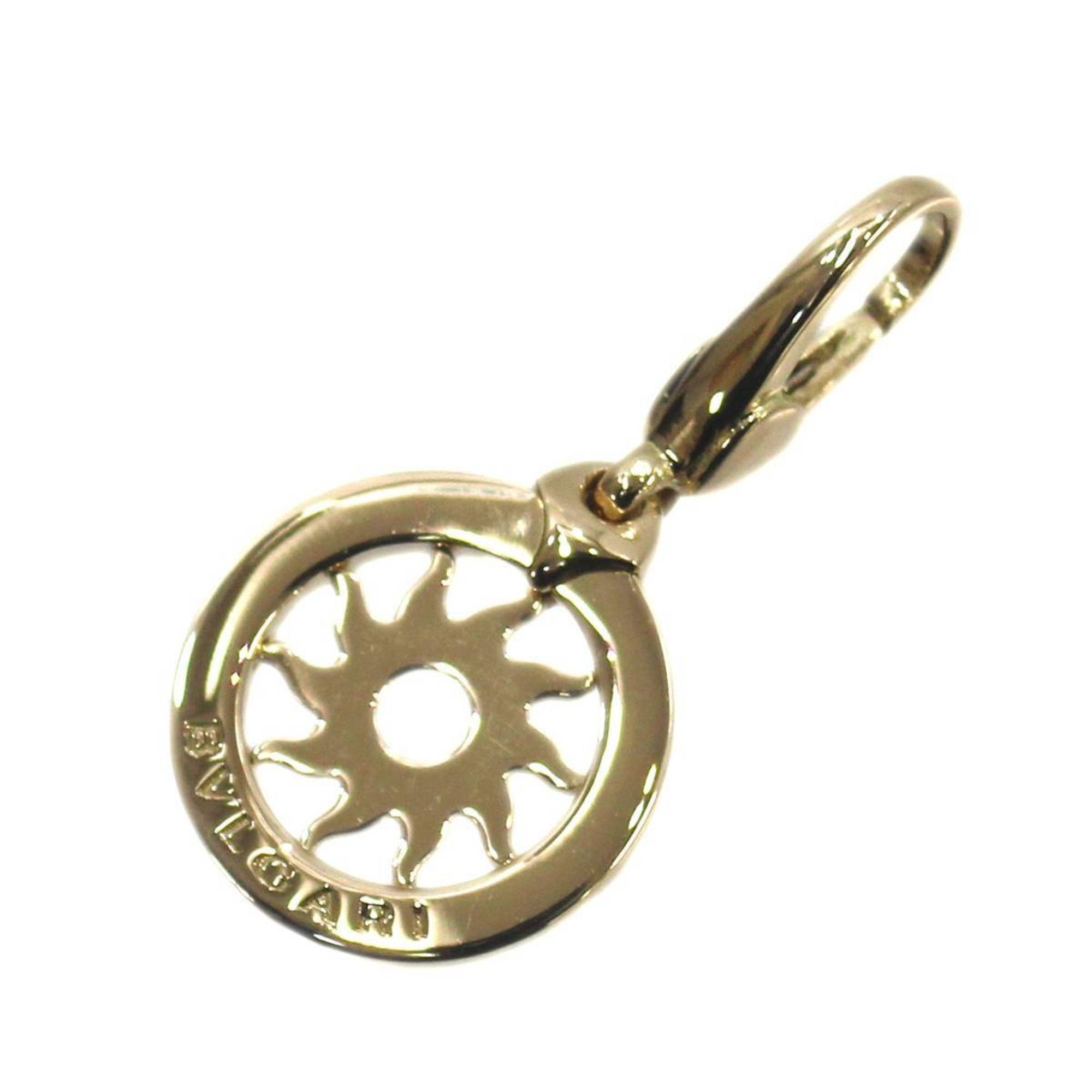 image of Bvlgari Bulgari K18 Tondosan Charm Pendant Top 4.1G in Gold, Women's