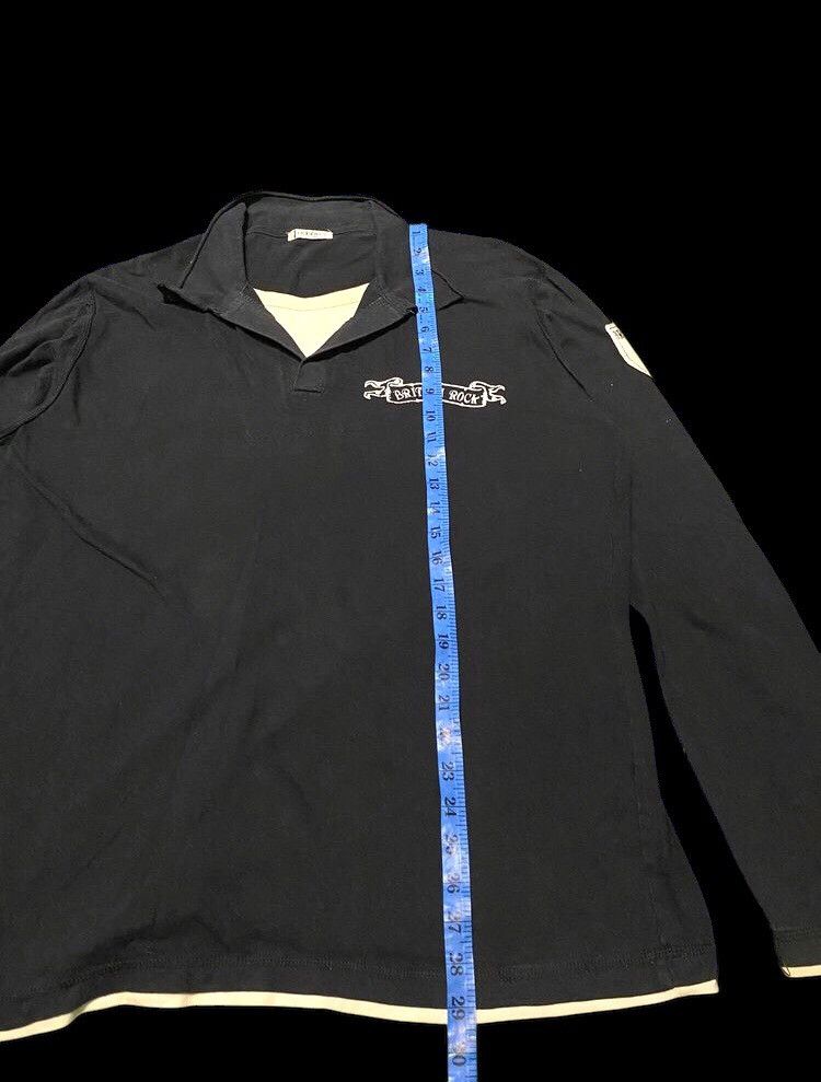 If Six Was Nine × Japanese Brand × Le Grande Bleu (L.G.B.) 🖤Double Layer Adobe British Rock Longsleeve ~ IfSixWasNine🖤 Size US XXL / EU 58 / 5 - 5 Thumbnail