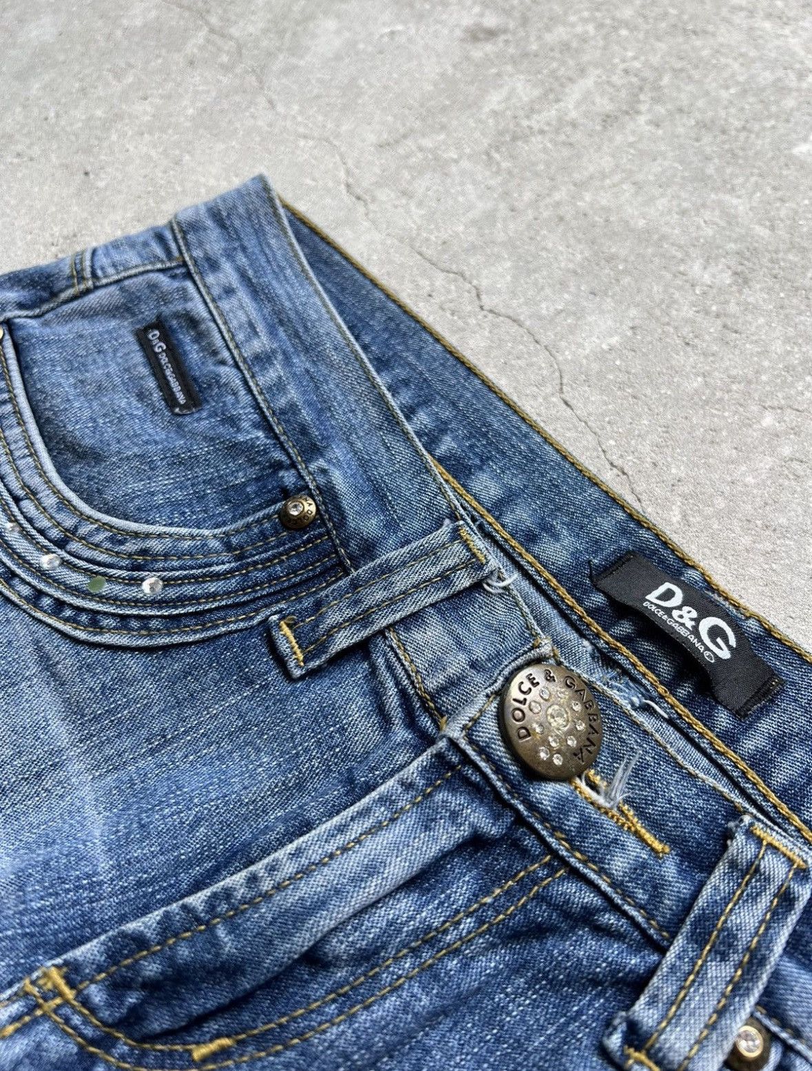 Dolce & Gabbana Vintage Dolce&Gabbana Denim Jeans Size 26" / US 2 / IT 38 - 6 Thumbnail